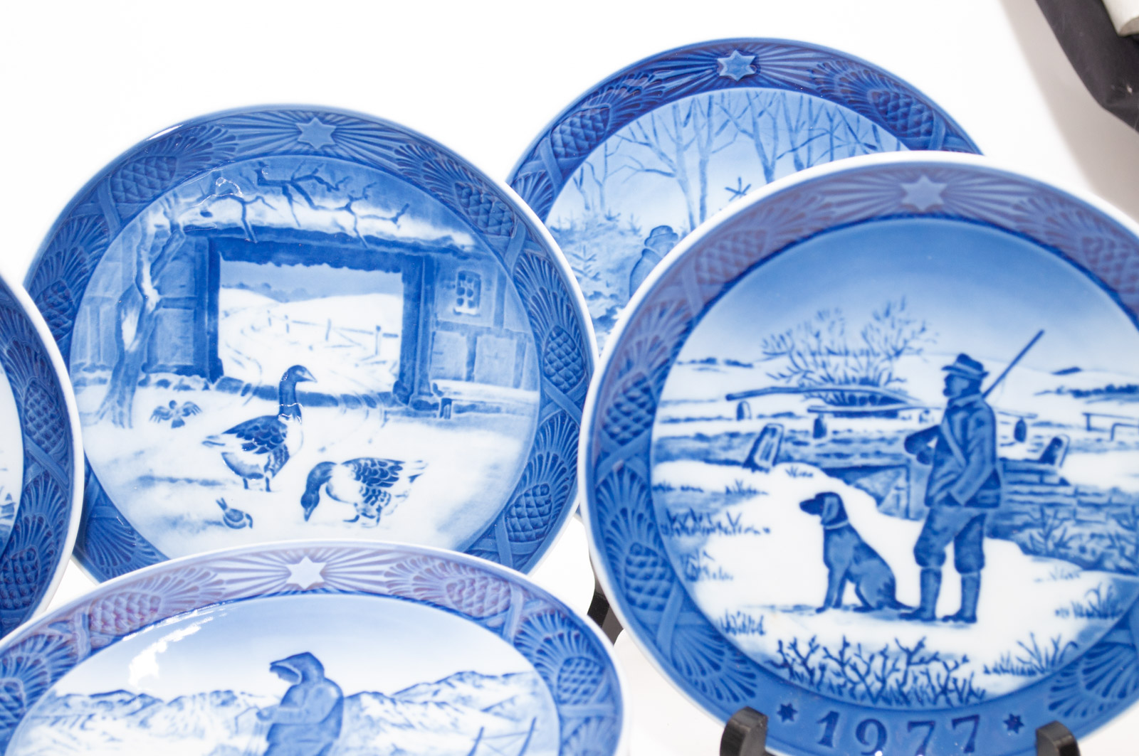 Vintage Royal Copenhagen Porcelain Plates