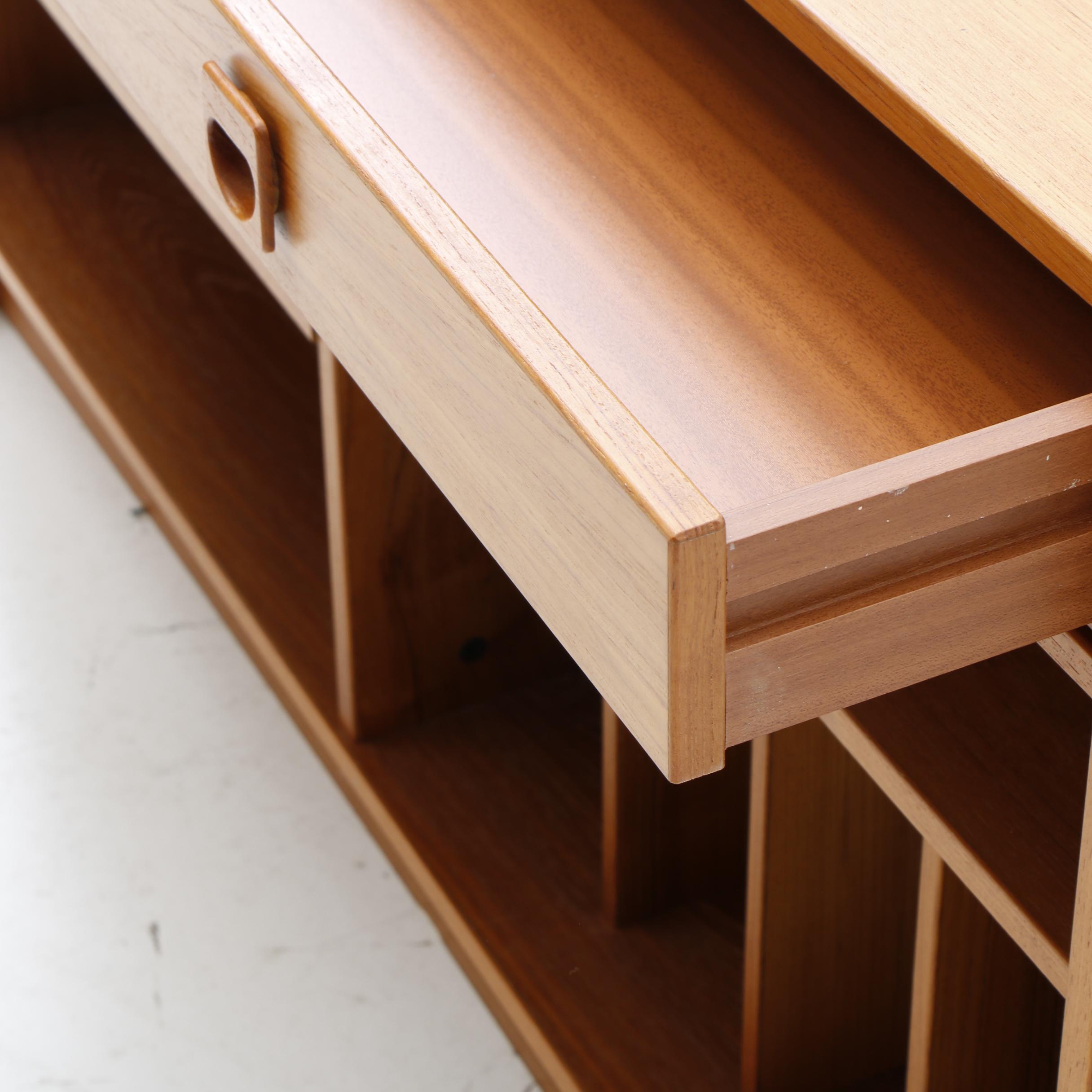 Danish Modern Conversion Cabinet Desk