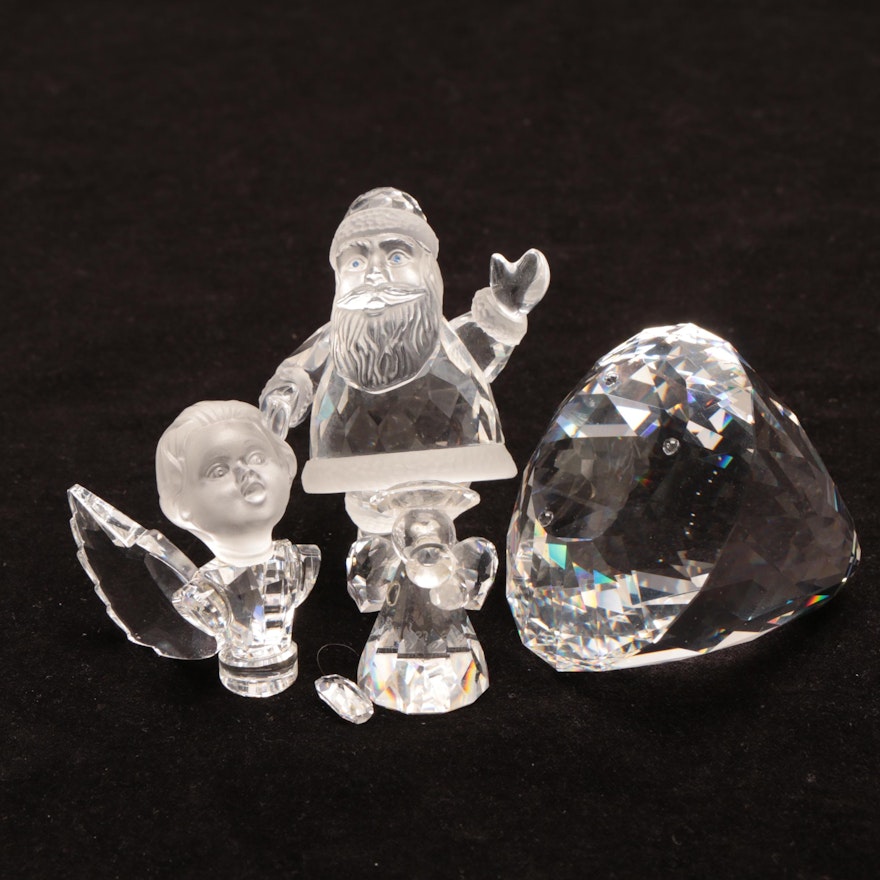 Swarovski Crystal Holiday Figurines