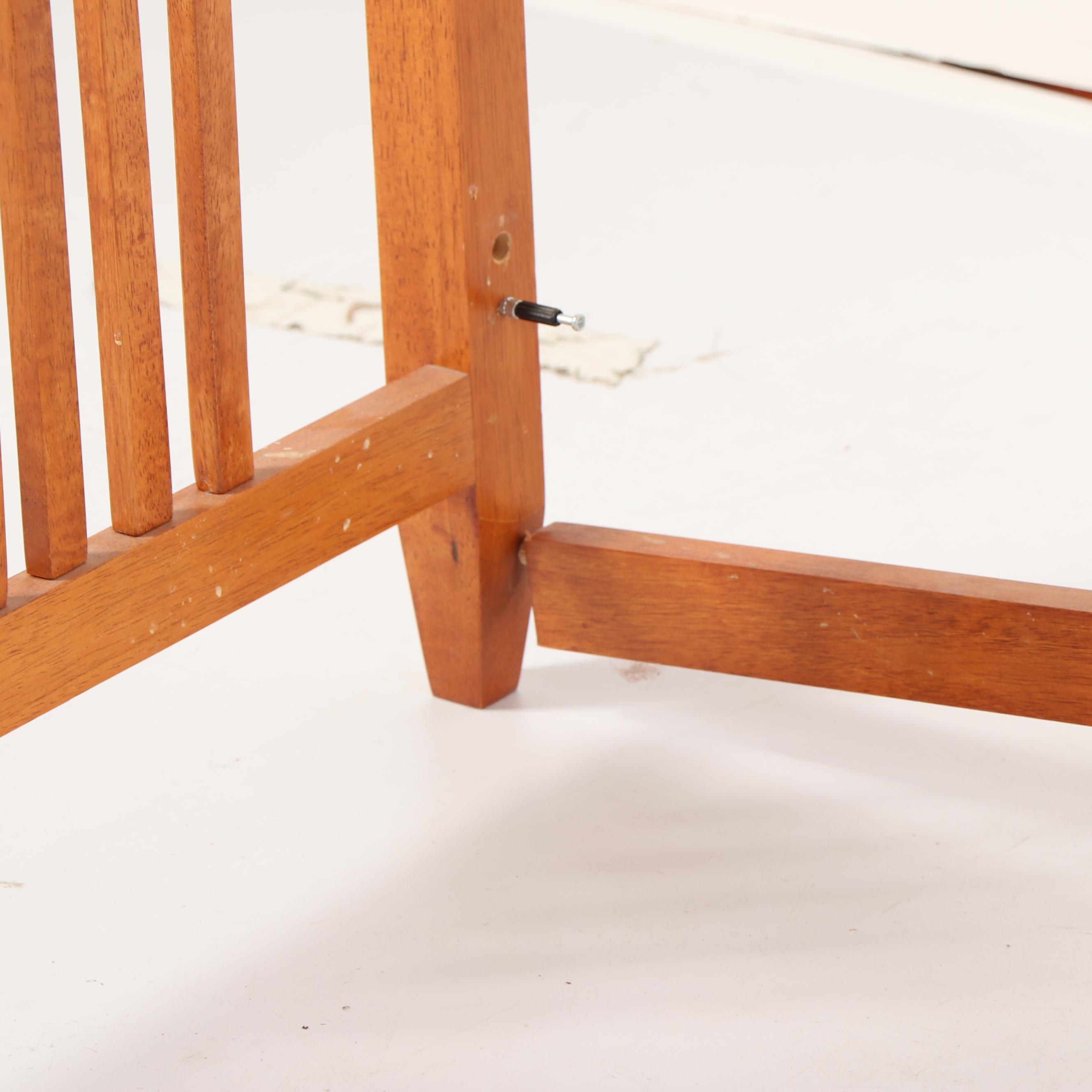 Mission Style Desk with Storage Hutch