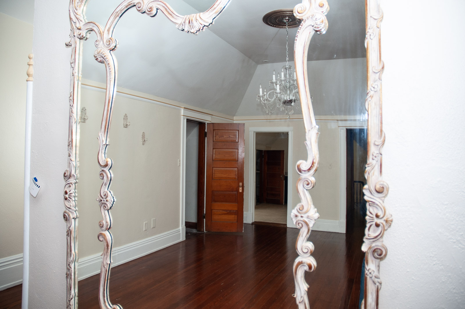 Very Large French Provincial Style Hall Mirror