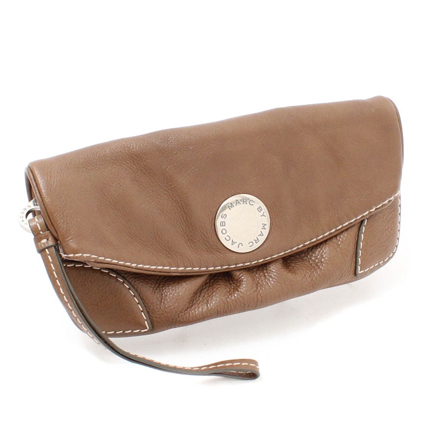Marc by Marc Jacobs Pebbled Leather Clutch