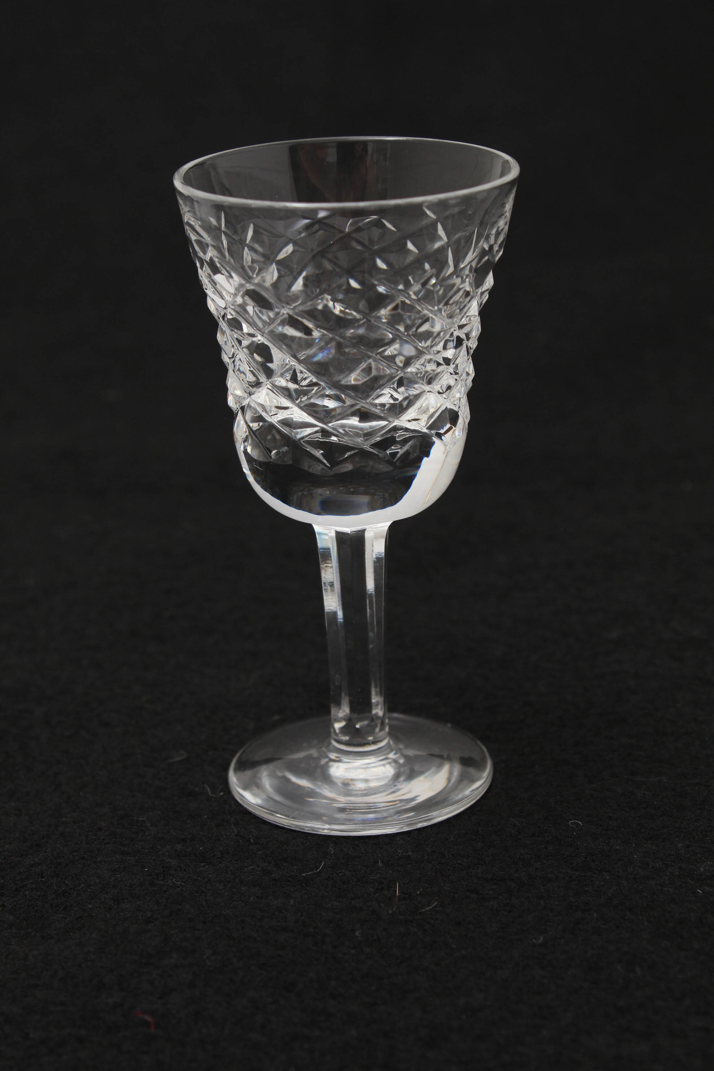 Fourteen Waterford Crystal "Alana" Cordial Glasses