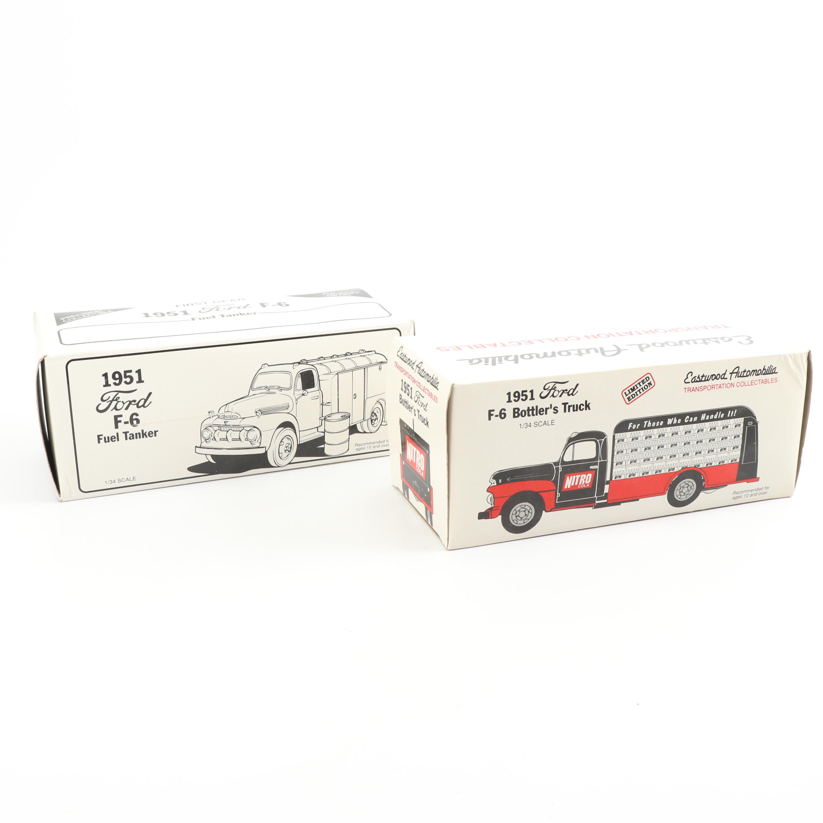 First Gear Die-Cast Coin Banks including 1952 GMC "Lionel Electric Trains" Truck