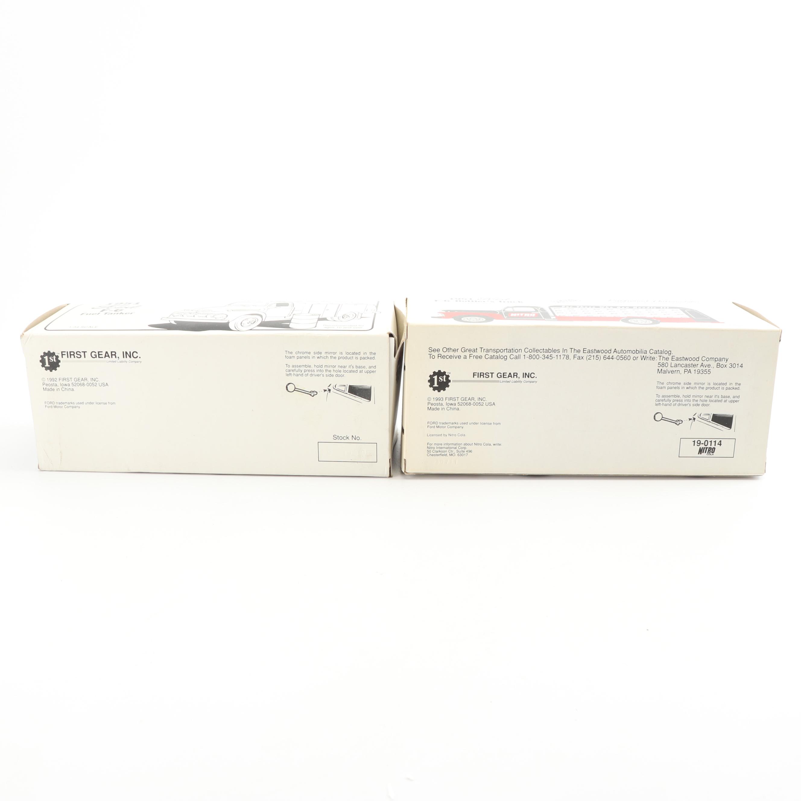 First Gear Die-Cast Coin Banks including 1952 GMC "Lionel Electric Trains" Truck