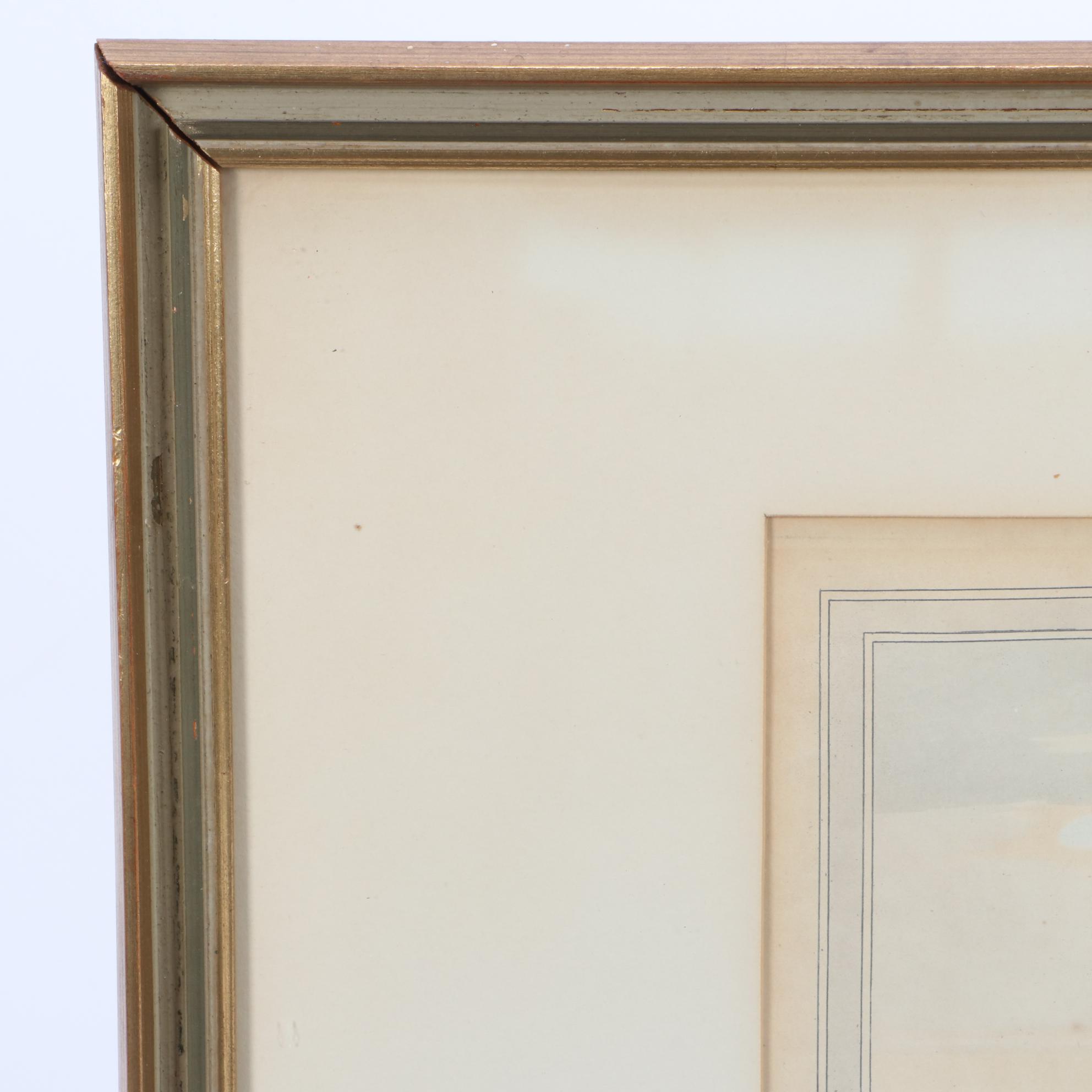 Joseph Constantine Stadler Aquatint after Joseph Farington "Whitchurch"