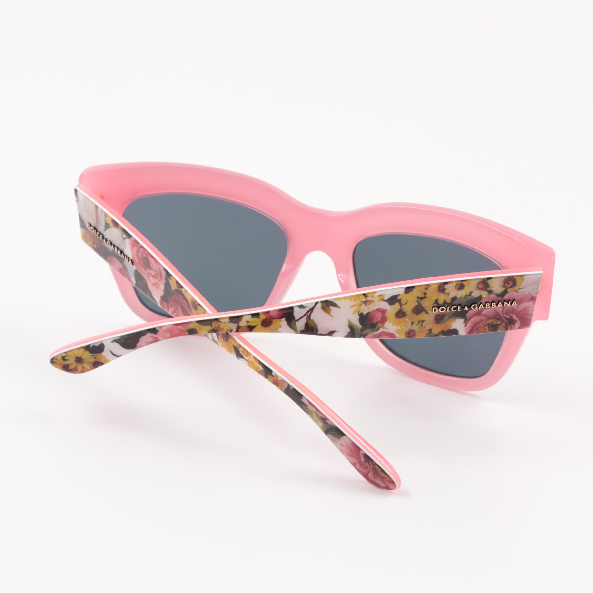 Dolce & Gabbana DG4231 Floral Frame Sunglasses