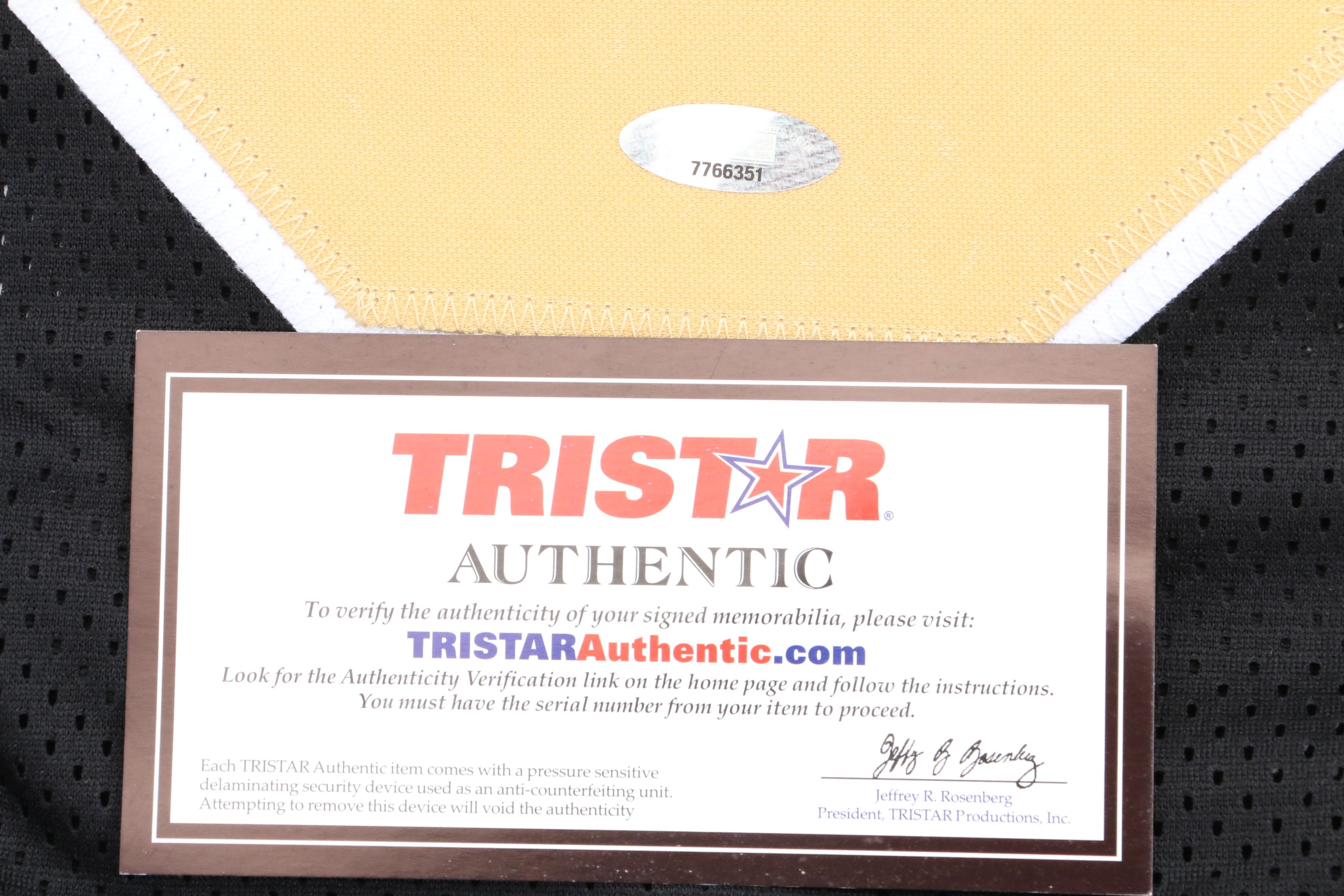 NFL's "All-Time Completion Leader" Drew Brees Signed Saints Jersey  COA