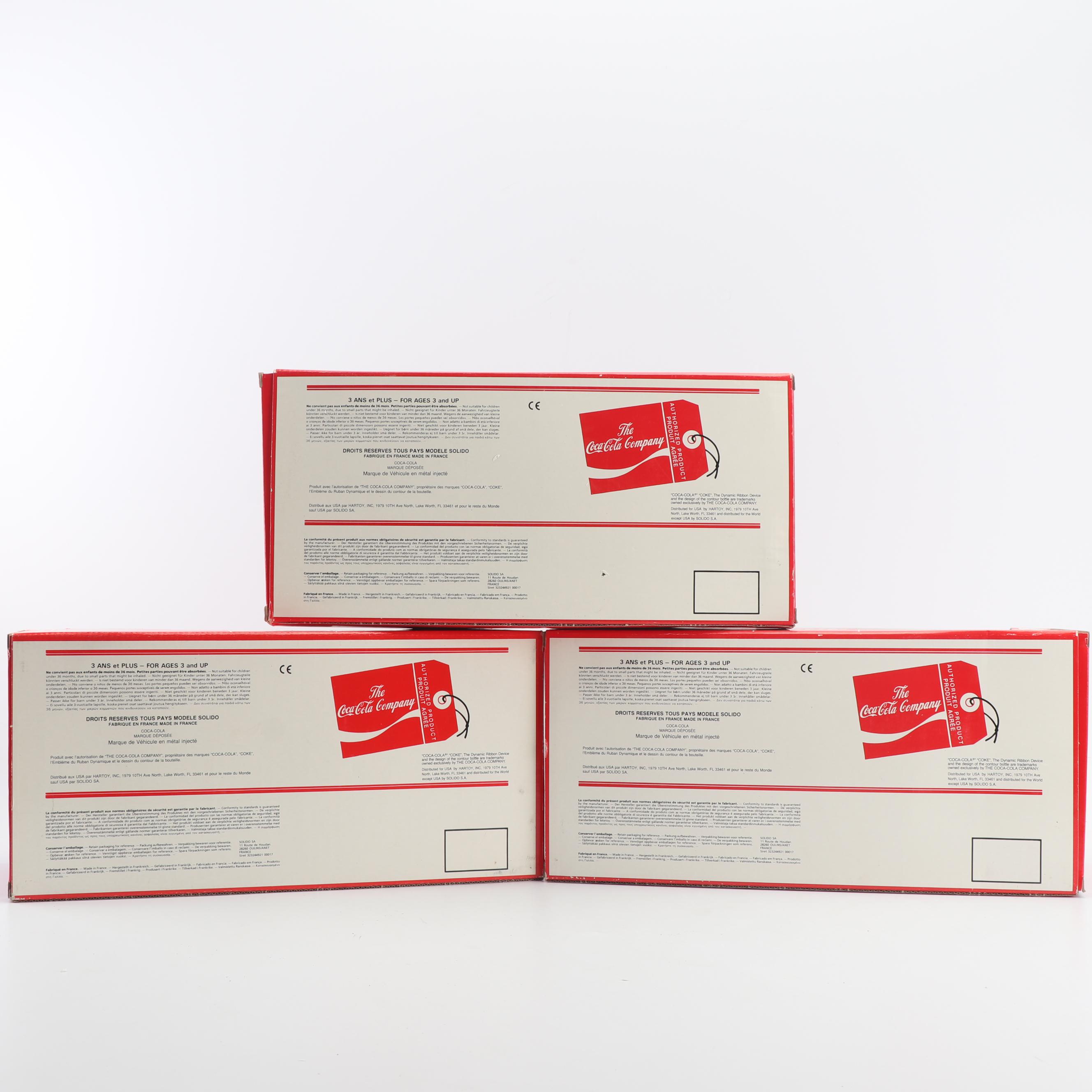 Coca-Cola Die-Cast Cars