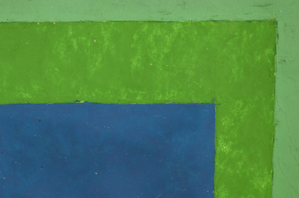 Josef Albers Oil Painting "Study for a Homage to the Square"