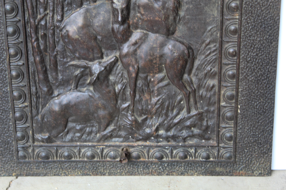 Cast Iron Fireplace Cover