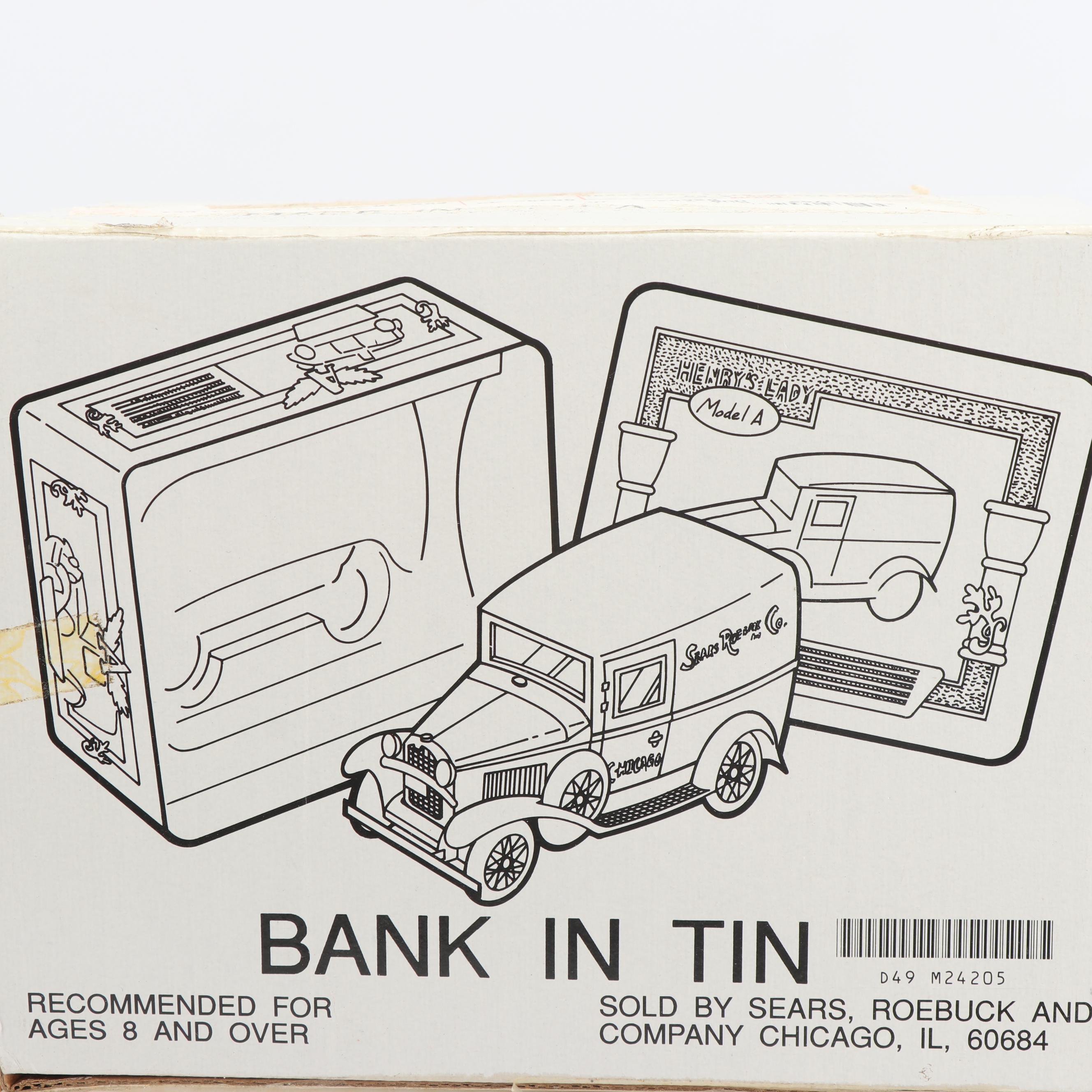 Die-Cast Coin Banks including Ertl