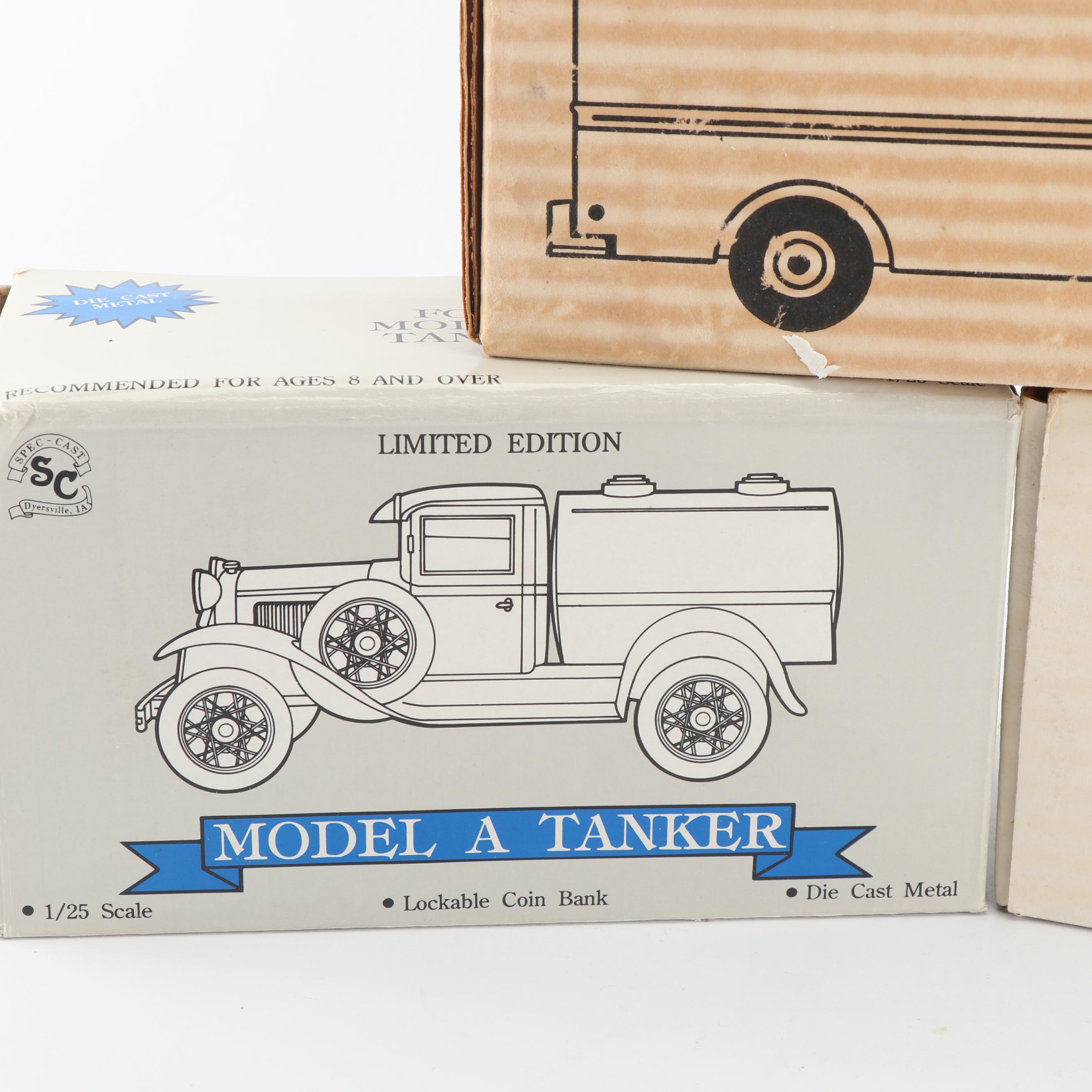 Die-Cast Coin Banks including Ertl