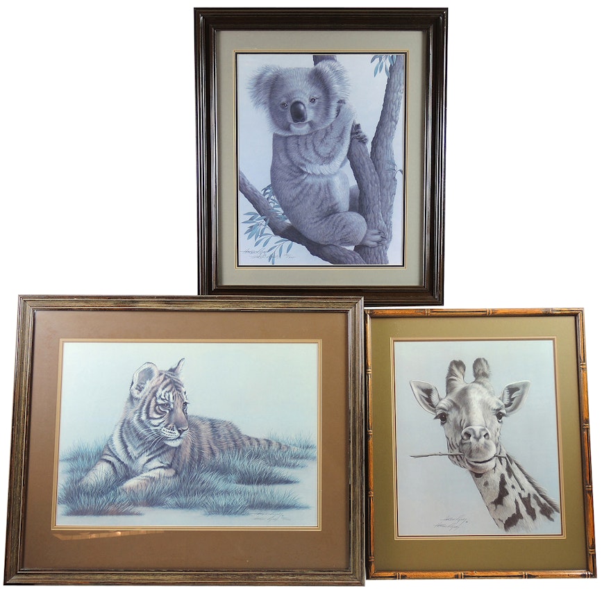 Harold Rigsby Wildlife Offset Lithographs