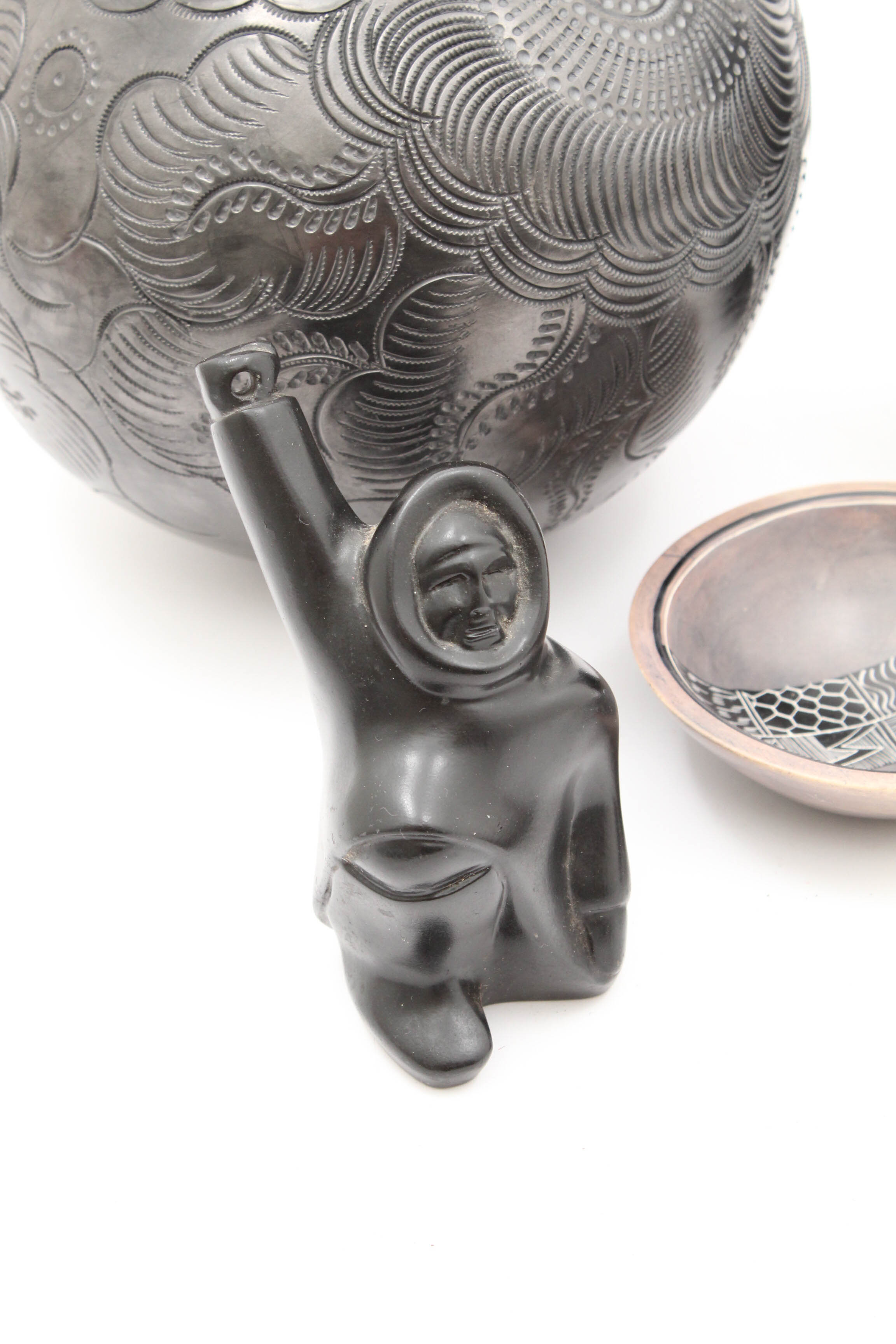 South American Decor Featuring Inca Pisco Decanter