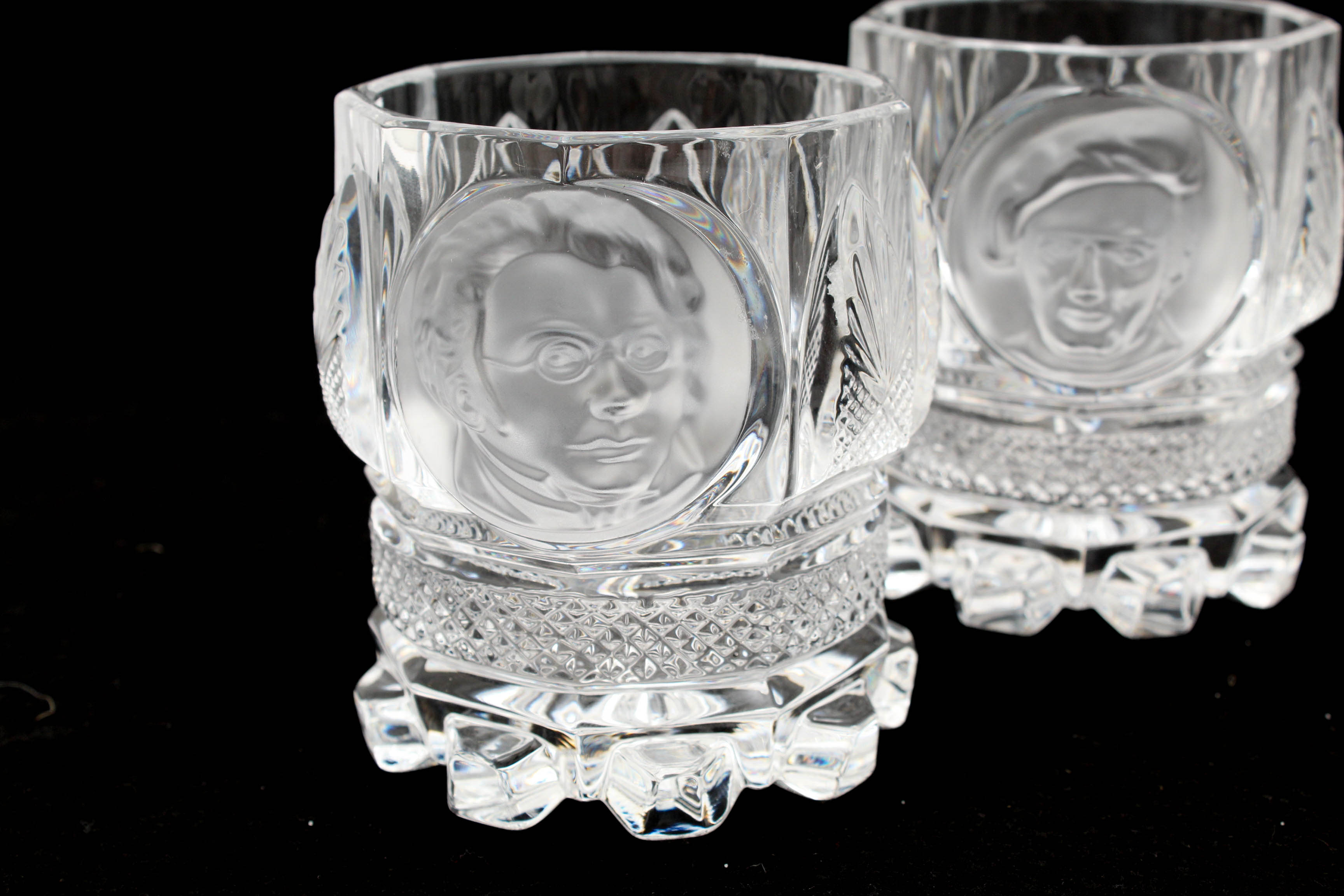 1972 Berlin Designs "Old Masters of Music" Double Rocks Glasses