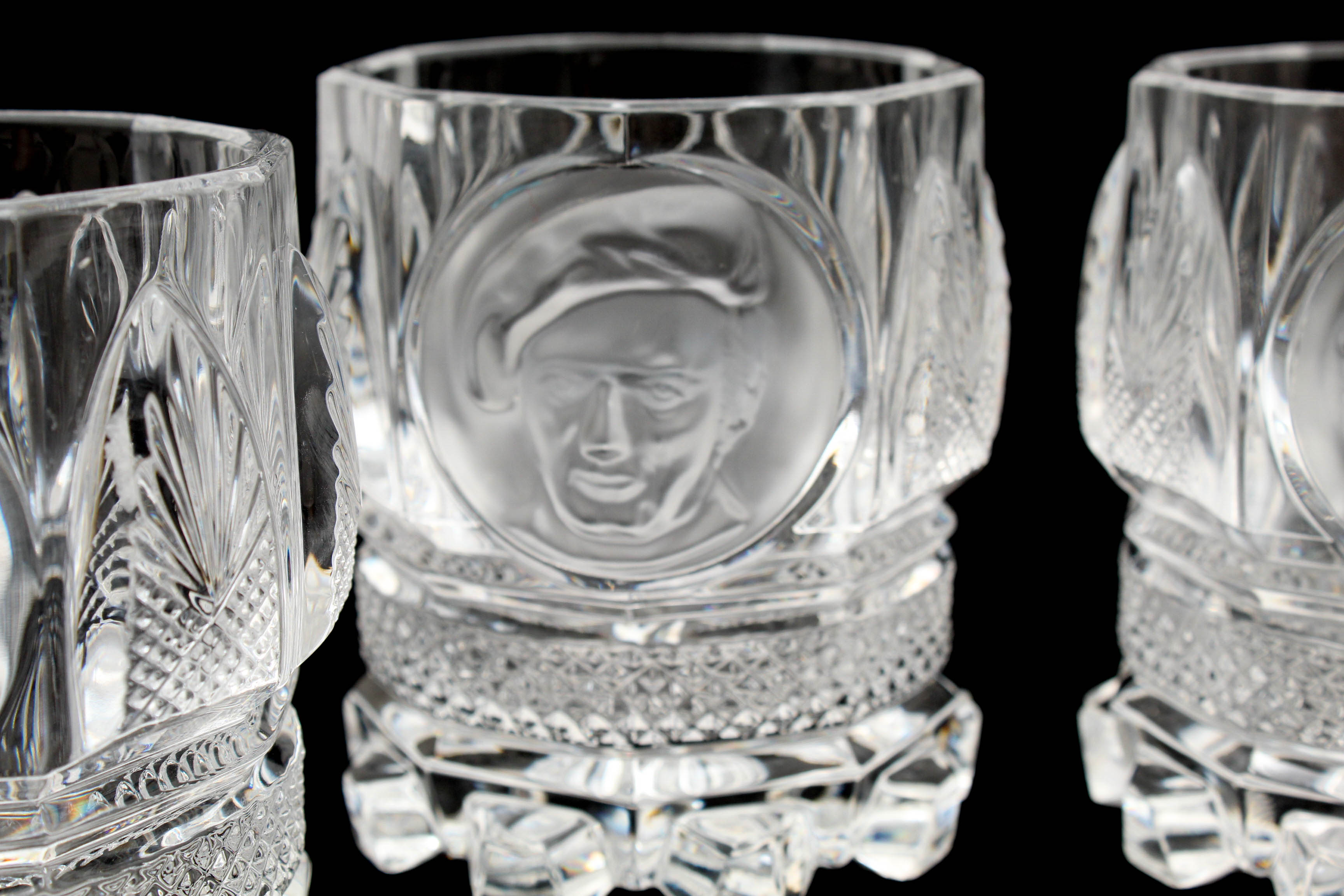 1972 Berlin Designs "Old Masters of Music" Double Rocks Glasses