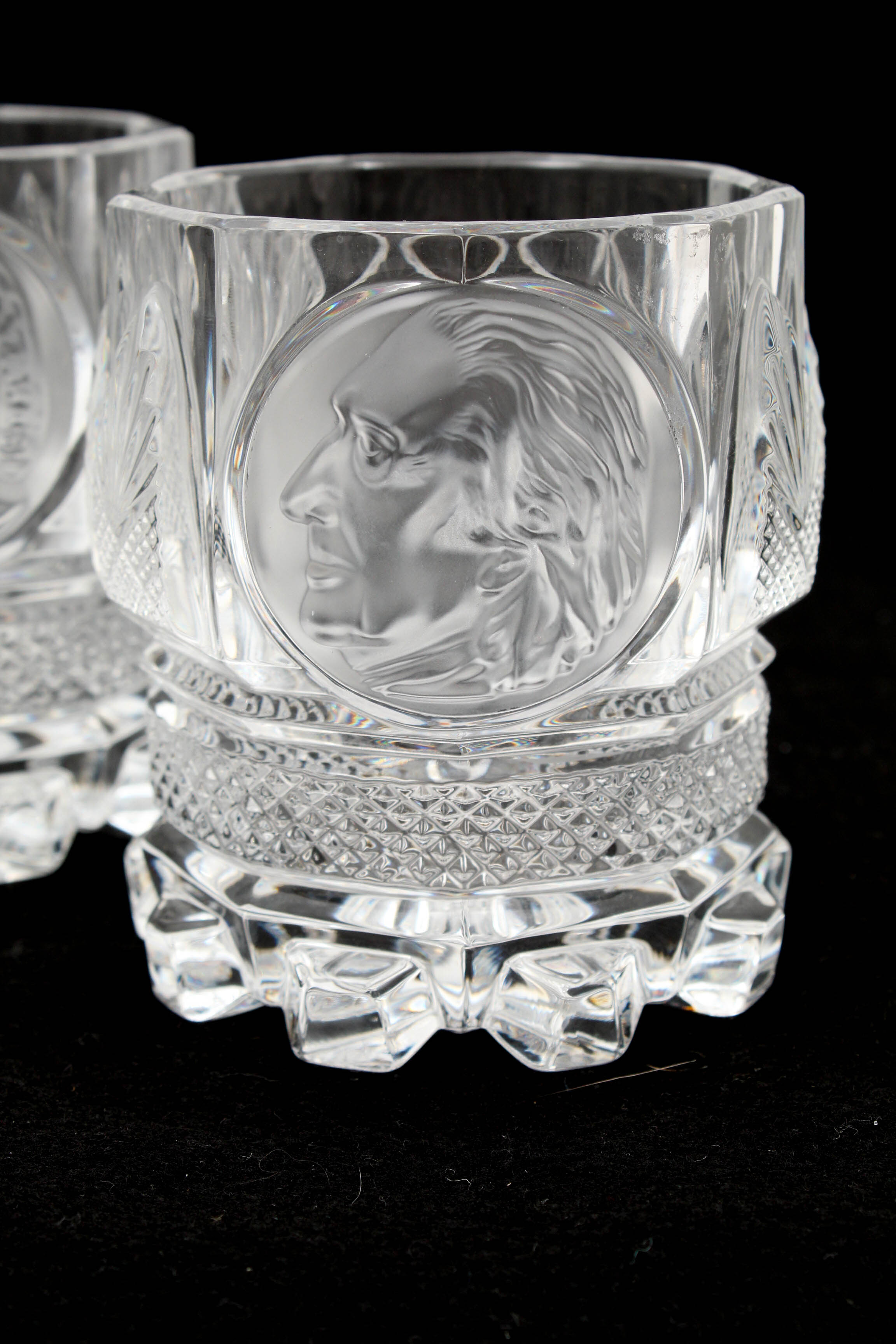 1972 Berlin Designs "Old Masters of Music" Double Rocks Glasses