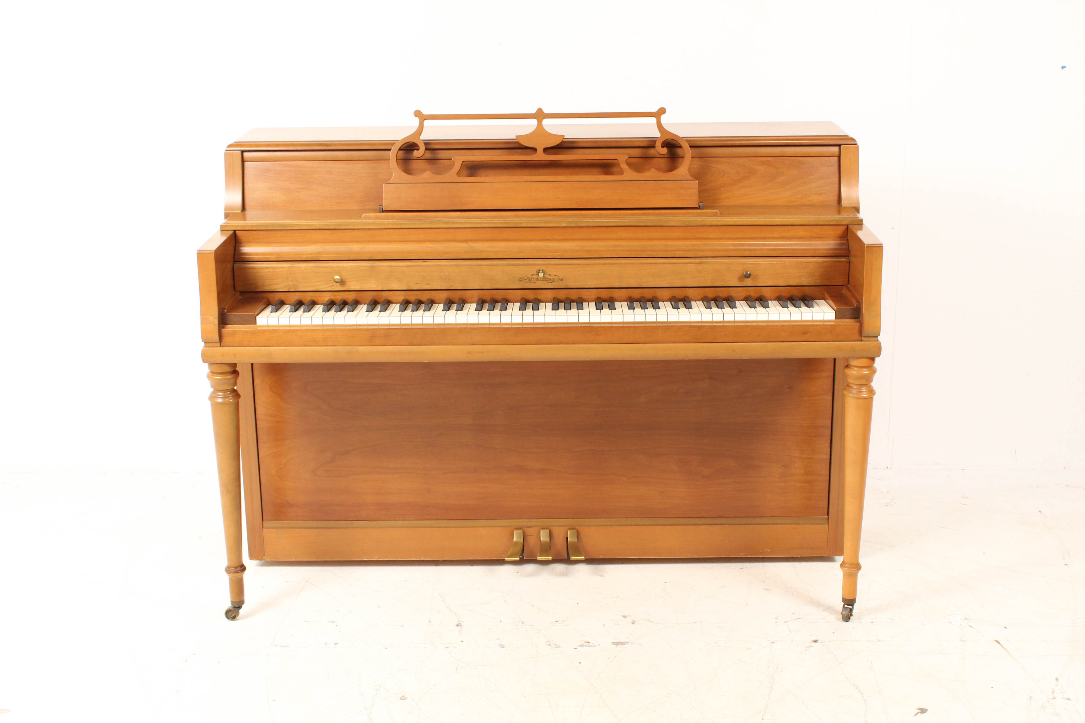 Wurlitzer Upright Spinet Piano and Bench