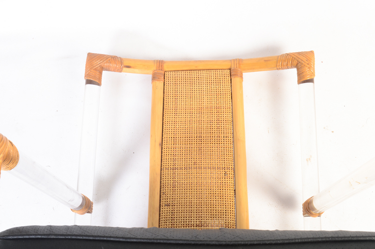 Lucite Cane Armchairs