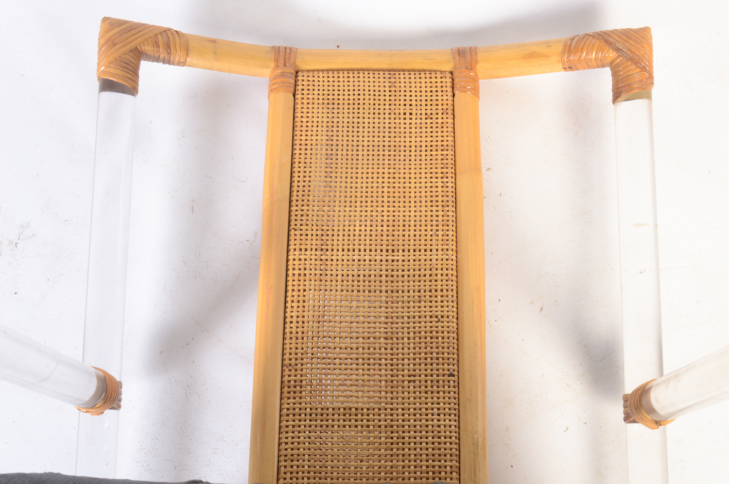 Lucite Cane Armchairs