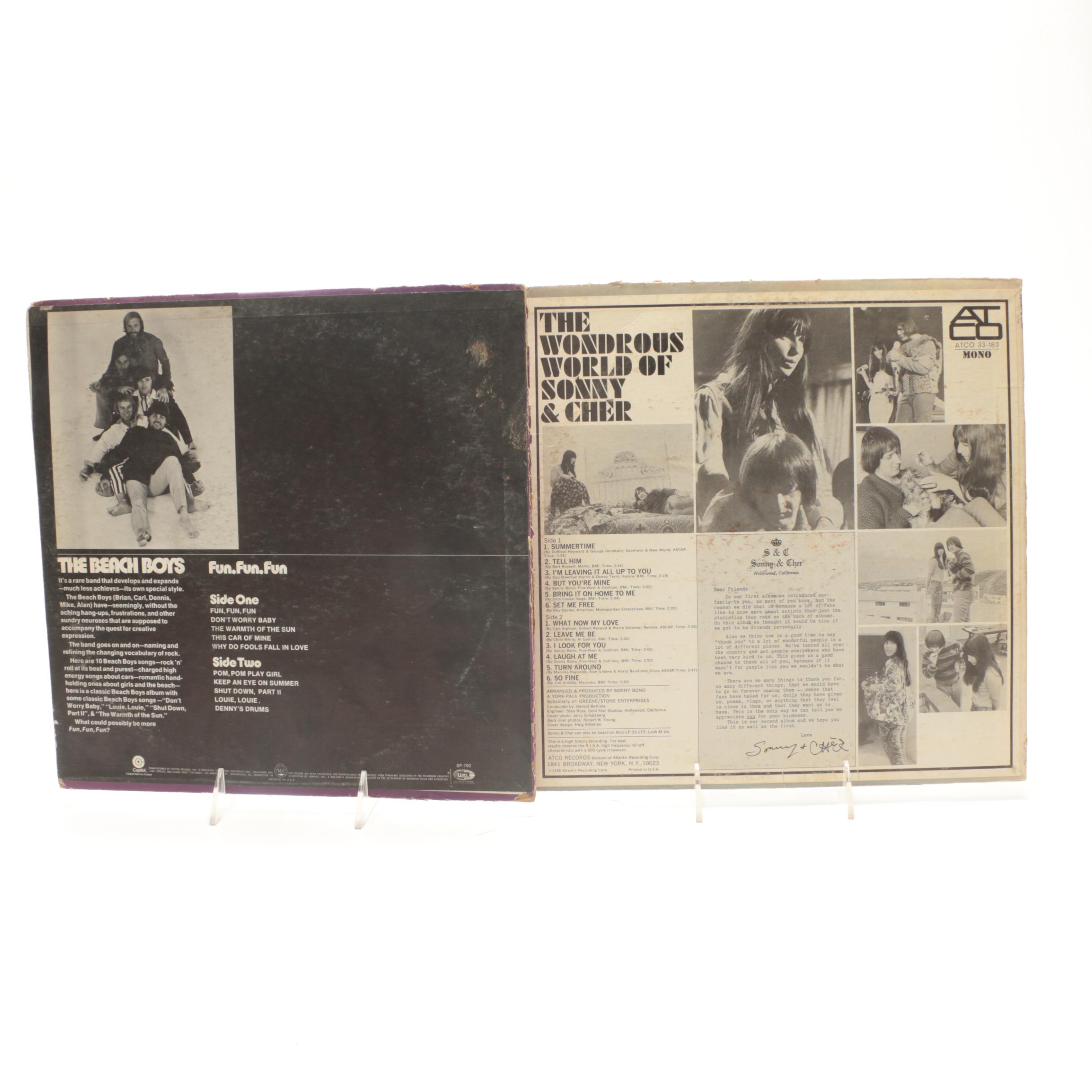 Assortment of LP Records Including Led Zeppelin, Jefferson Airplane and More