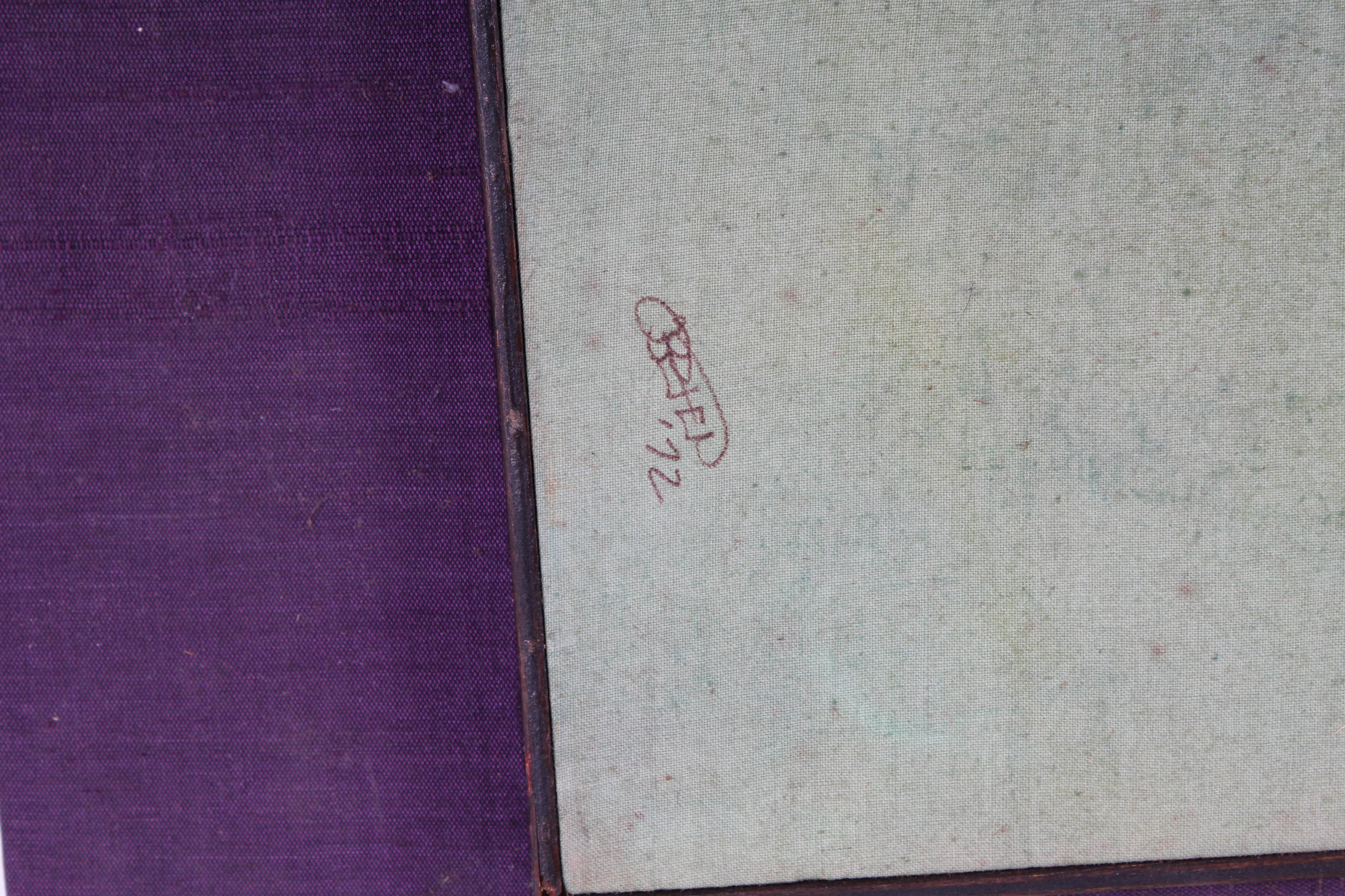 1972 O'Brien Framed Batik