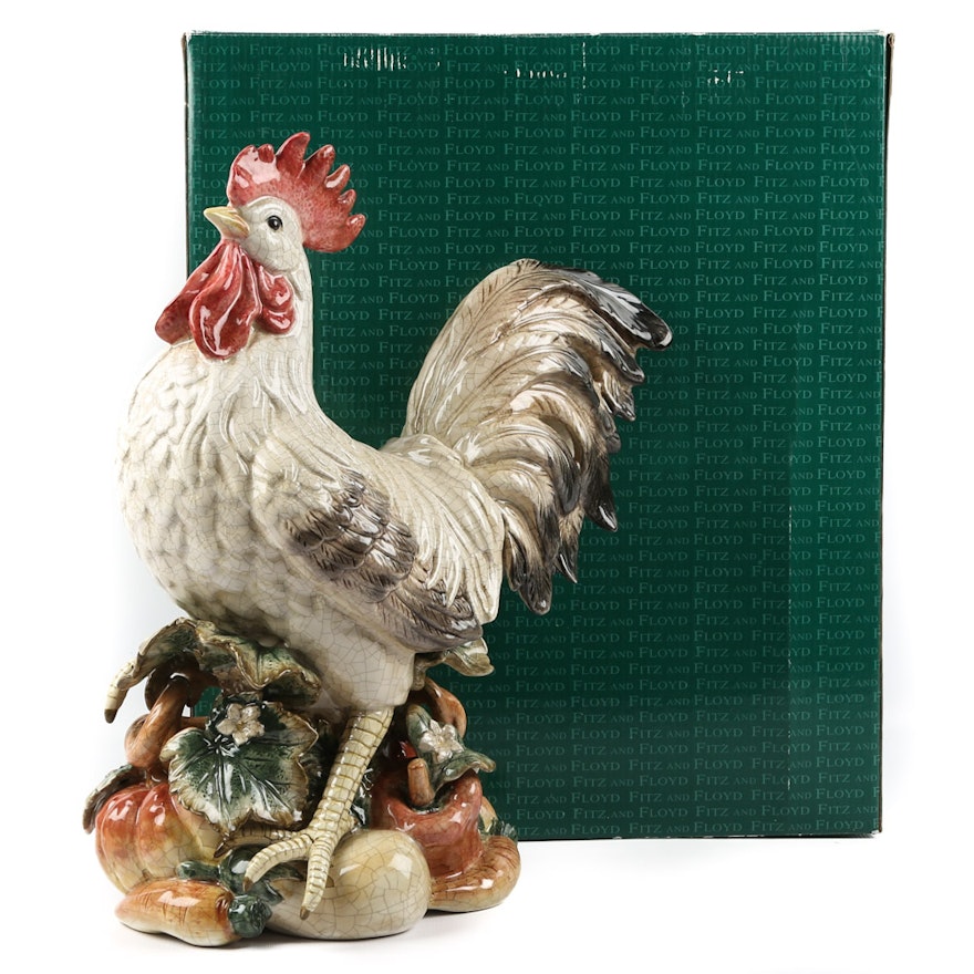 Fitz and Floyd "Belle Classique" Rooster Figurine