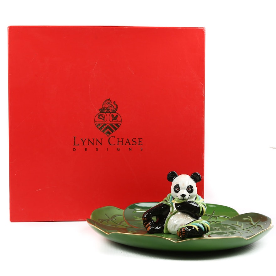 Lynn Chase "Panda Perfect" Serving Platter