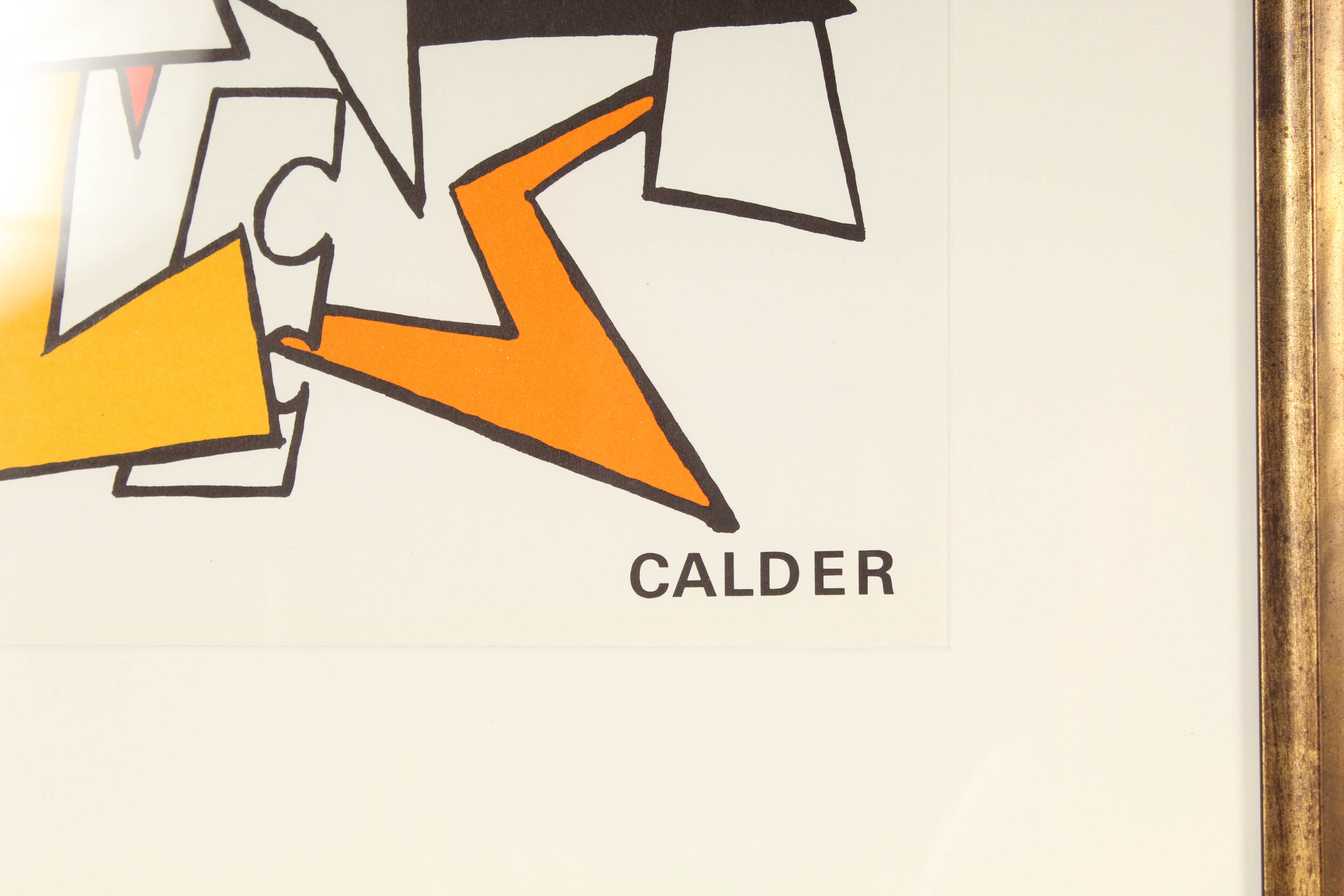 Alexander Calder Cover Lithograph for "Derrière le Miroir"
