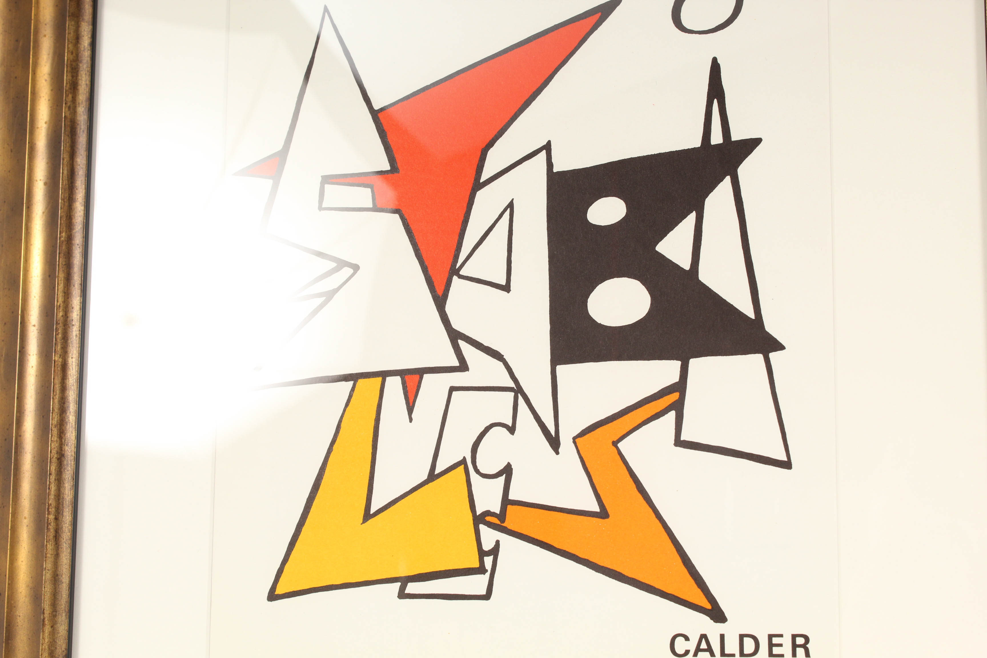 Alexander Calder Cover Lithograph for "Derrière le Miroir"