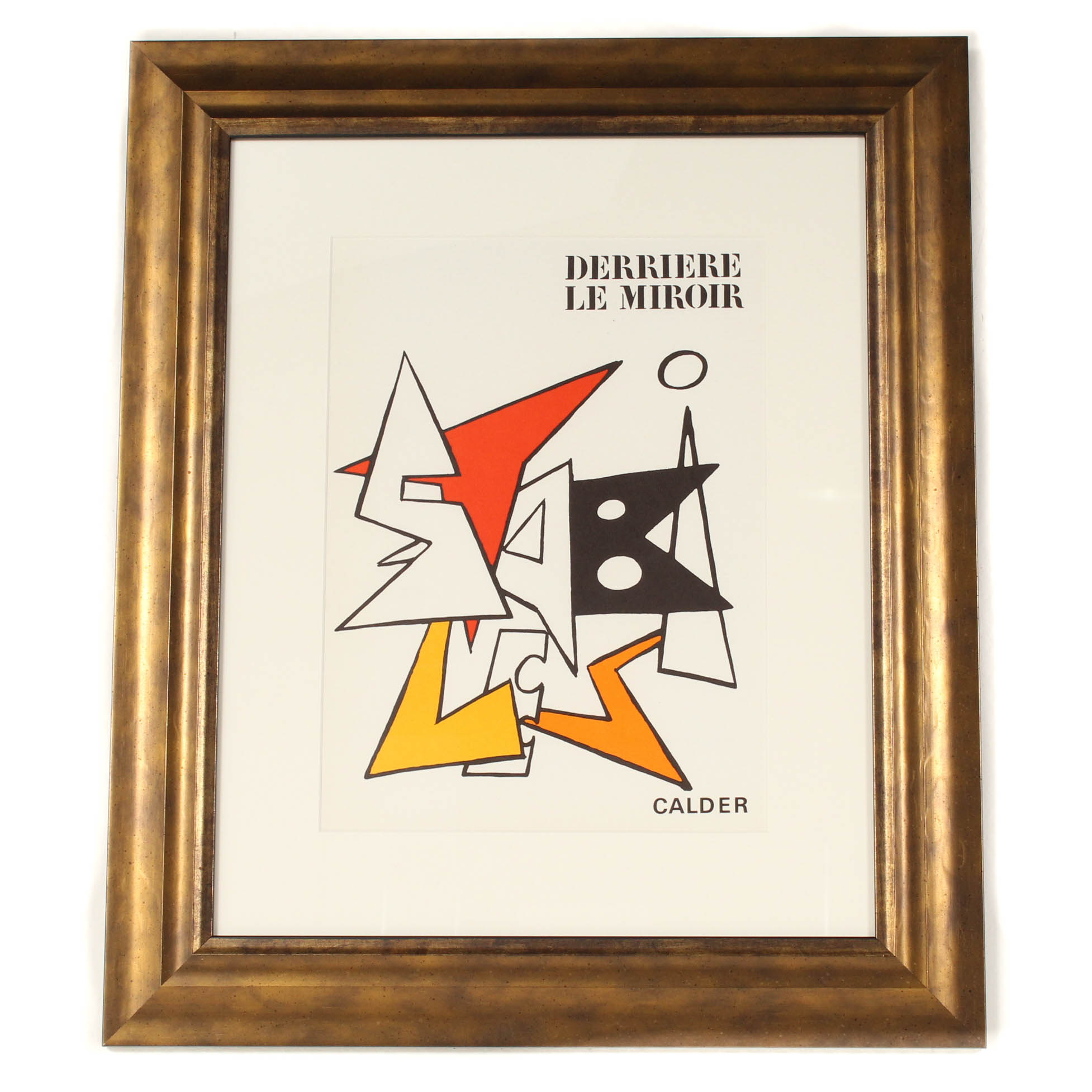 Alexander Calder Cover Lithograph for "Derrière le Miroir"