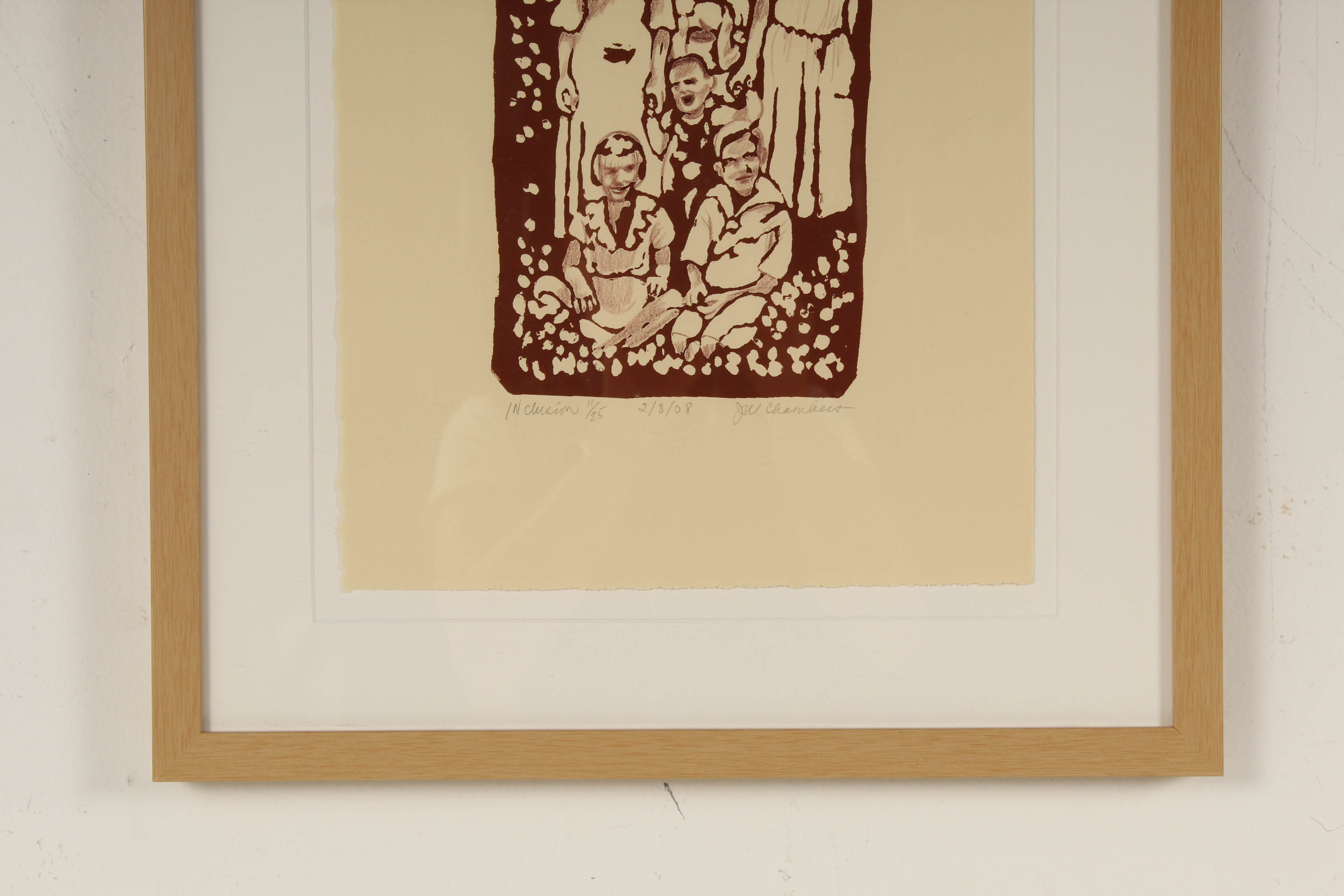 Jill Chambers "Inclusion" Serigraph