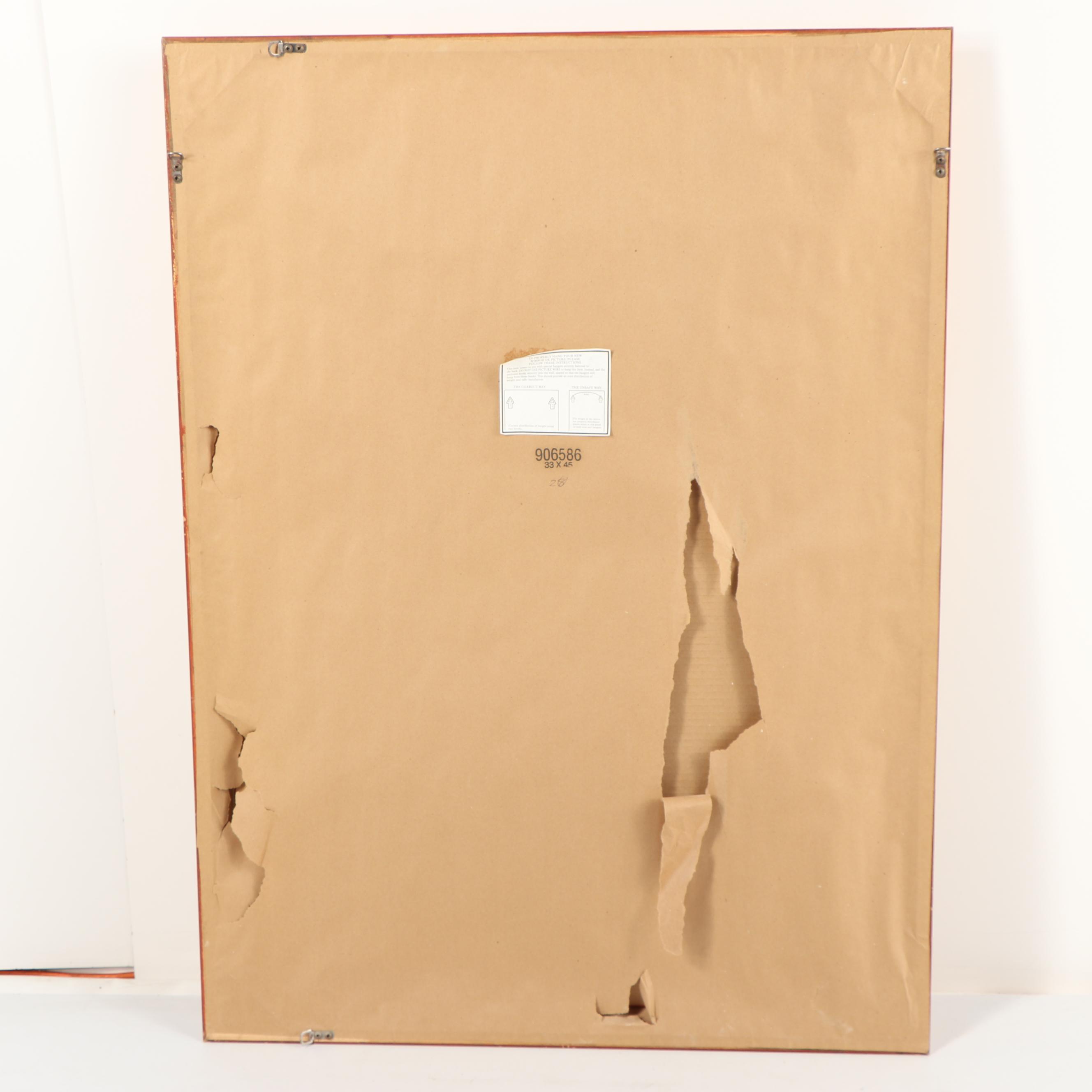 Large Gilt Wall Mirror