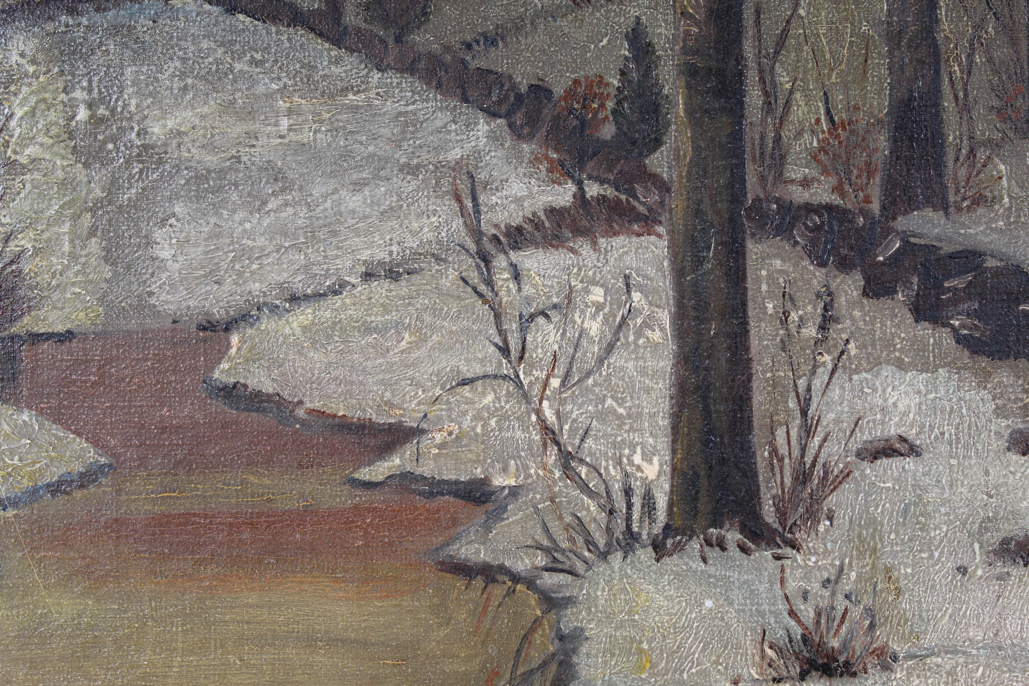 1932 Oil Landscape