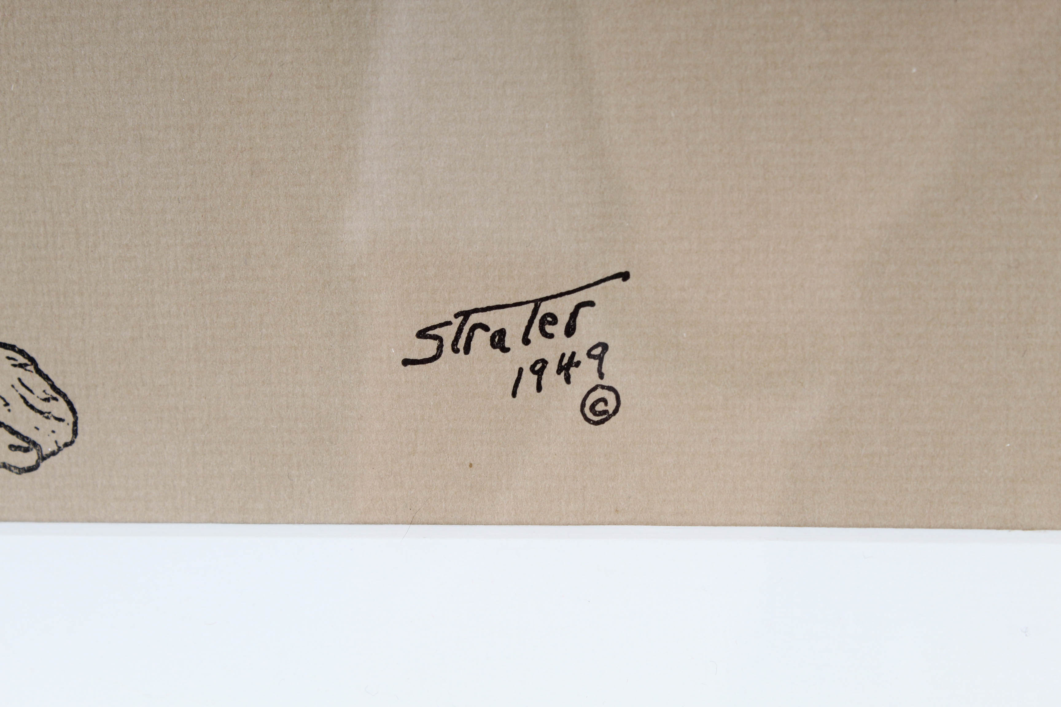 Henry Strater Offset Lithograph Reproduction