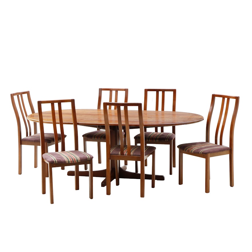 Contemporary Jarrah Wood Dining Set by BVR