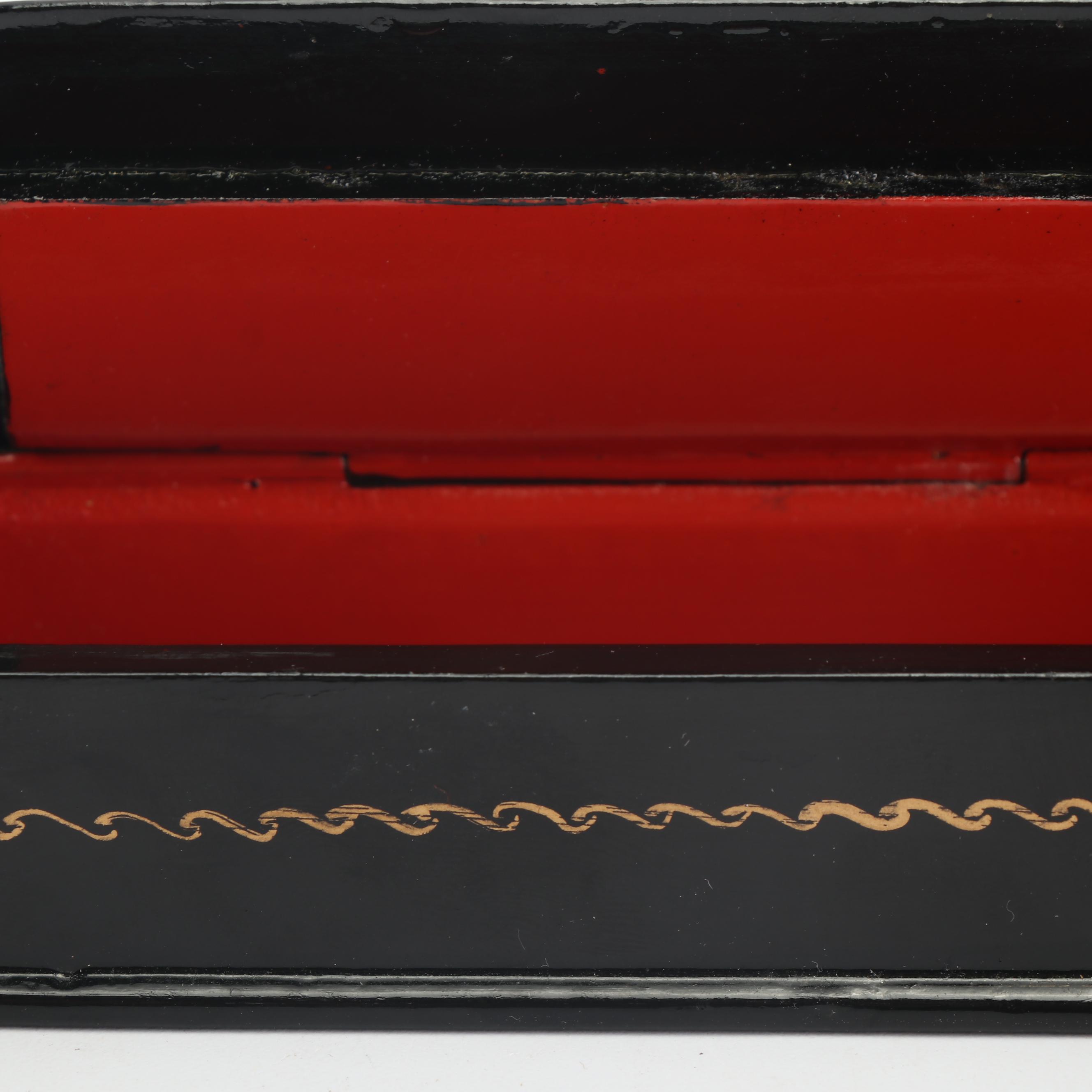 Persian Khatam, Russian Folk Art, and Porcelain Trinket Boxes