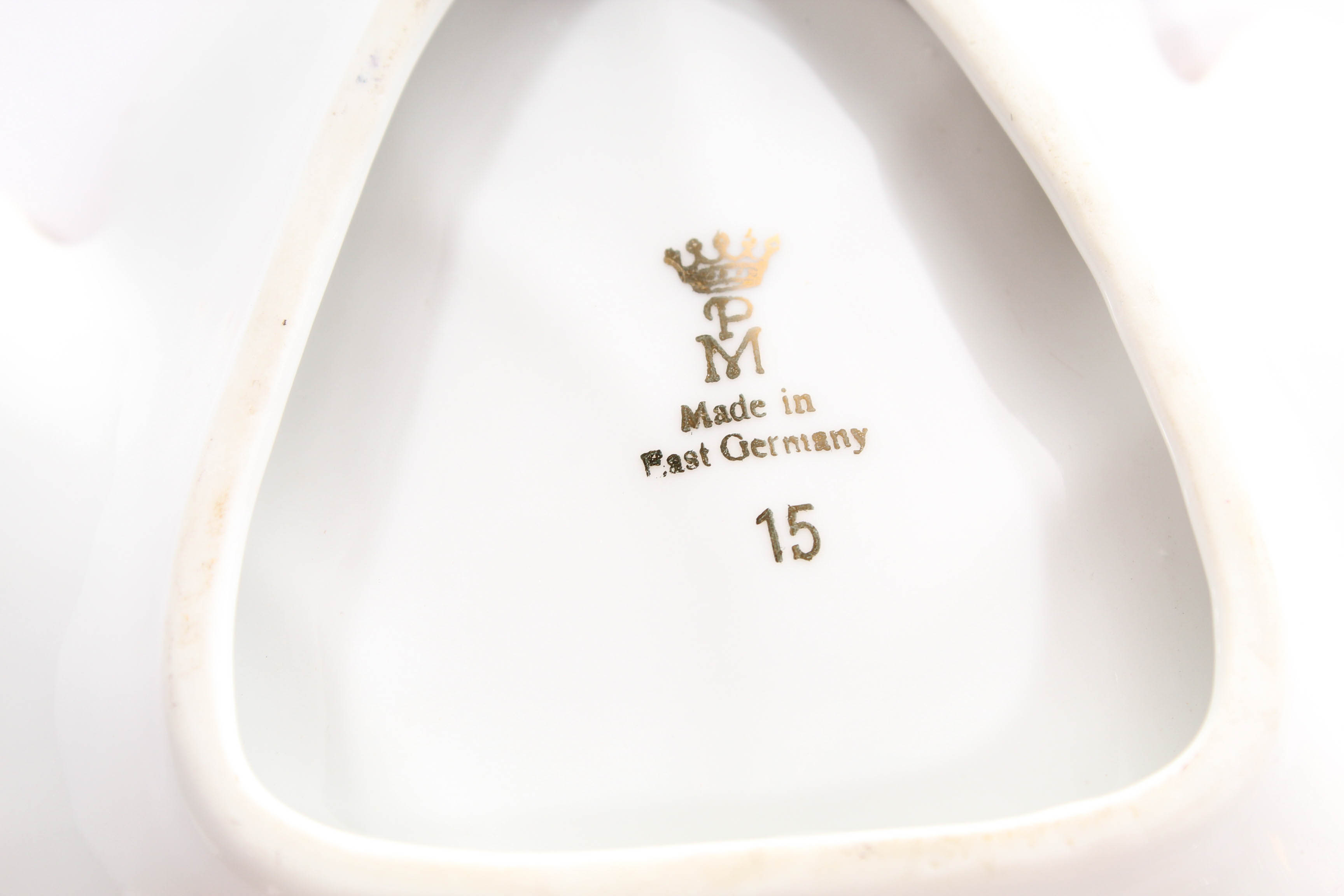 Antique Tobacciana Themed Ash Receivers