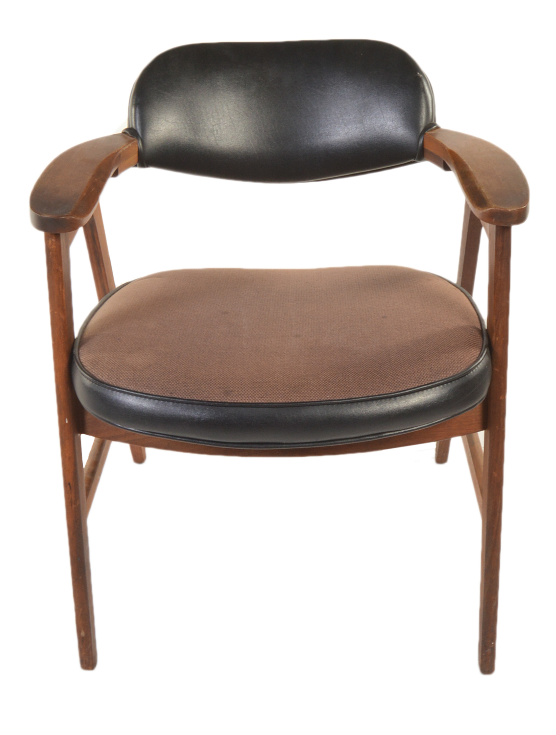 Vintage Danish Modern Upholstered Armchairs by Eck-Adams Corp.