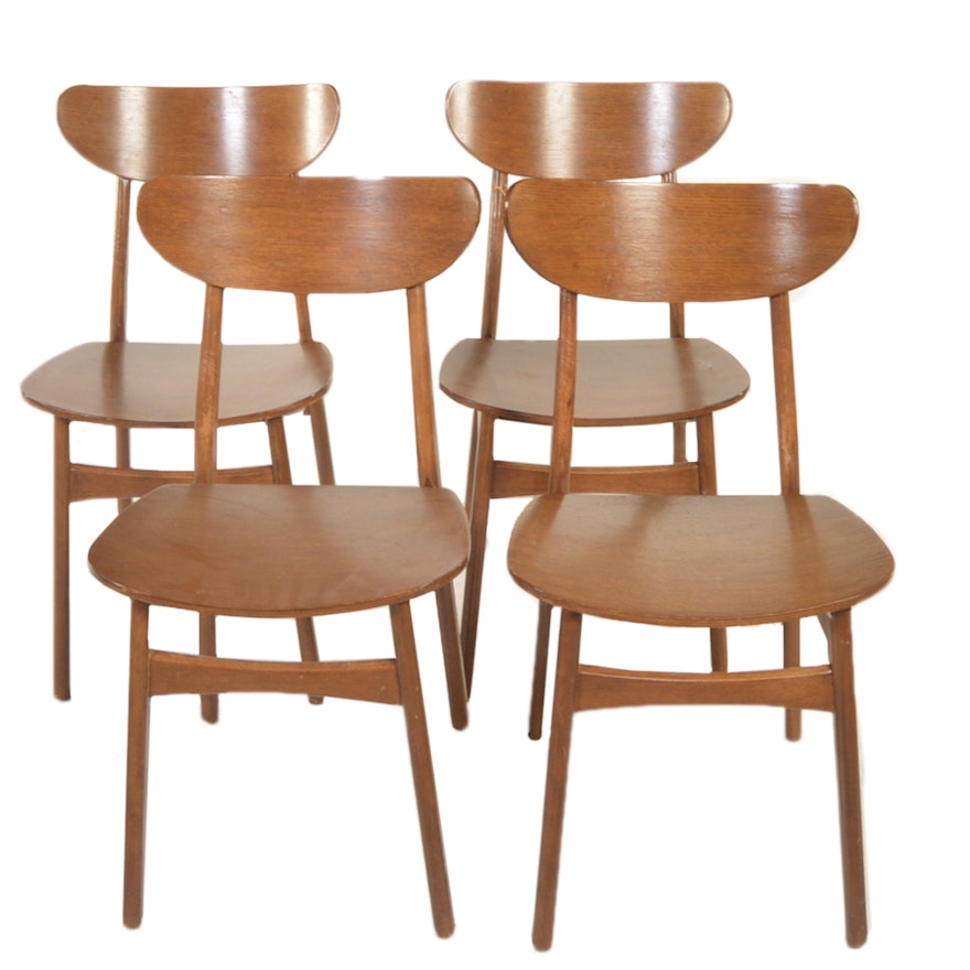 Mid Century Modern Style Side Chairs by West Elm