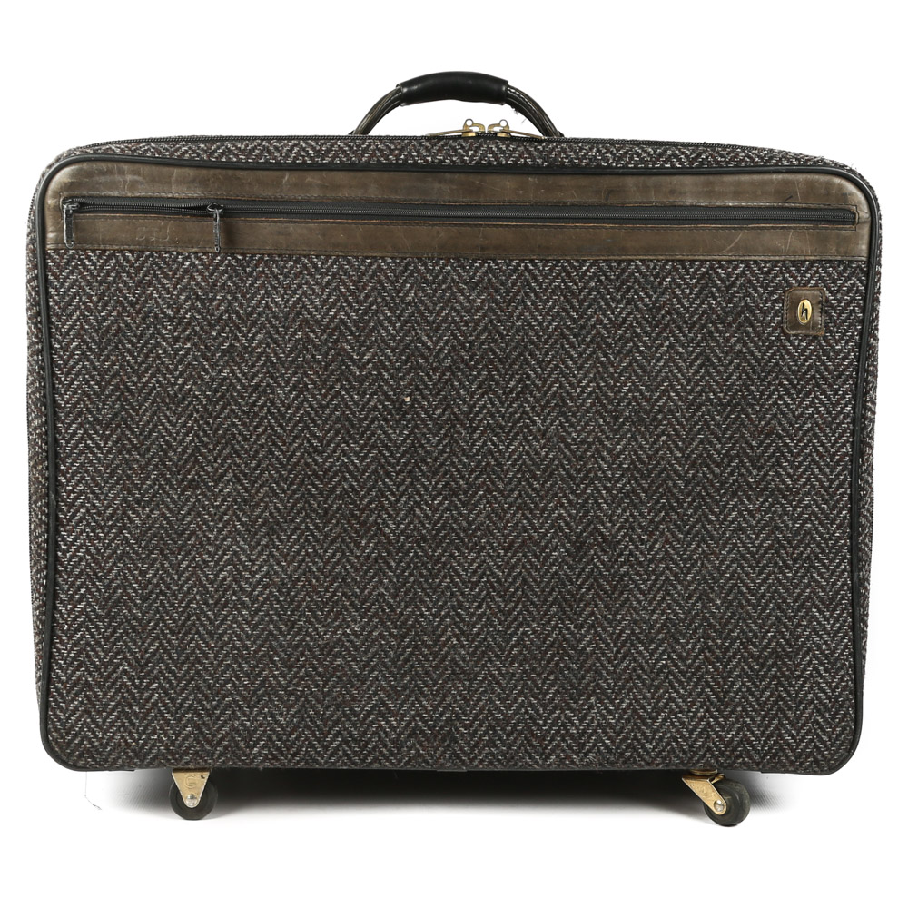 Vintage Hartmann Tweed Suitcase