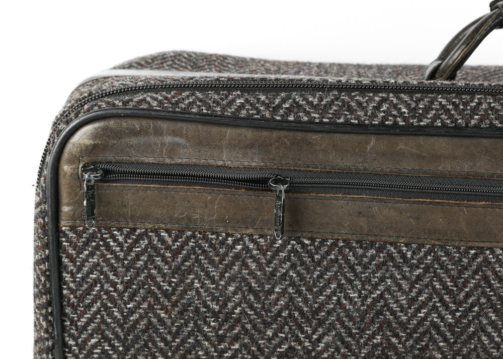Vintage Hartmann Tweed Suitcase