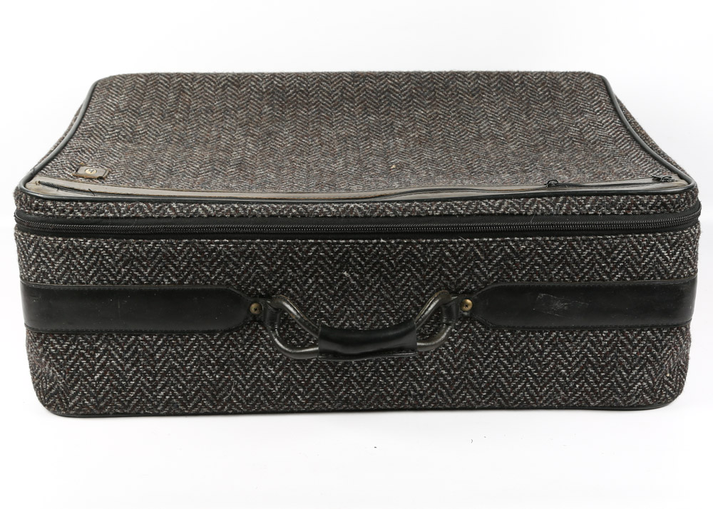 Vintage Hartmann Tweed Suitcase