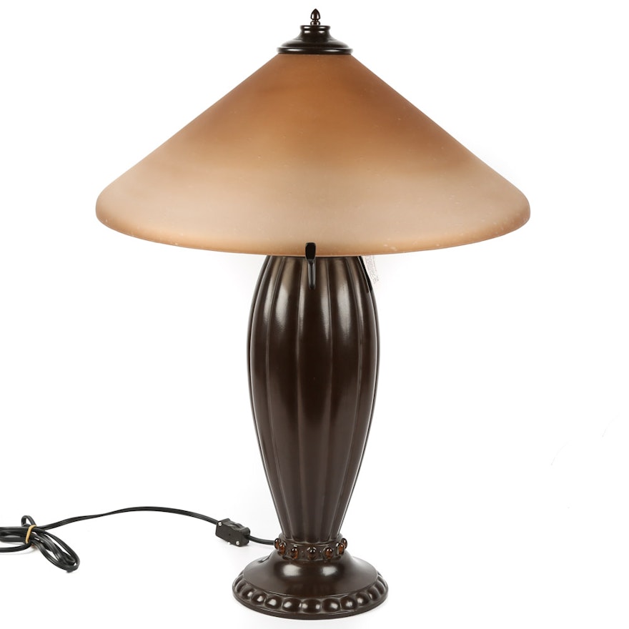 Robert Abbey Mission Style Table Lamp