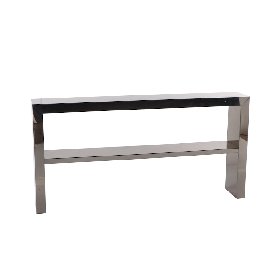 Modern Style Mirrored Console Table