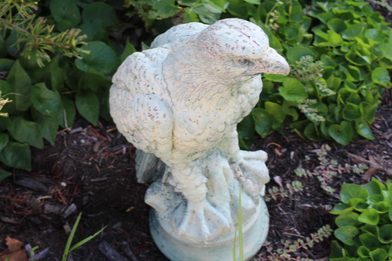 Stone Bird Yard Statues