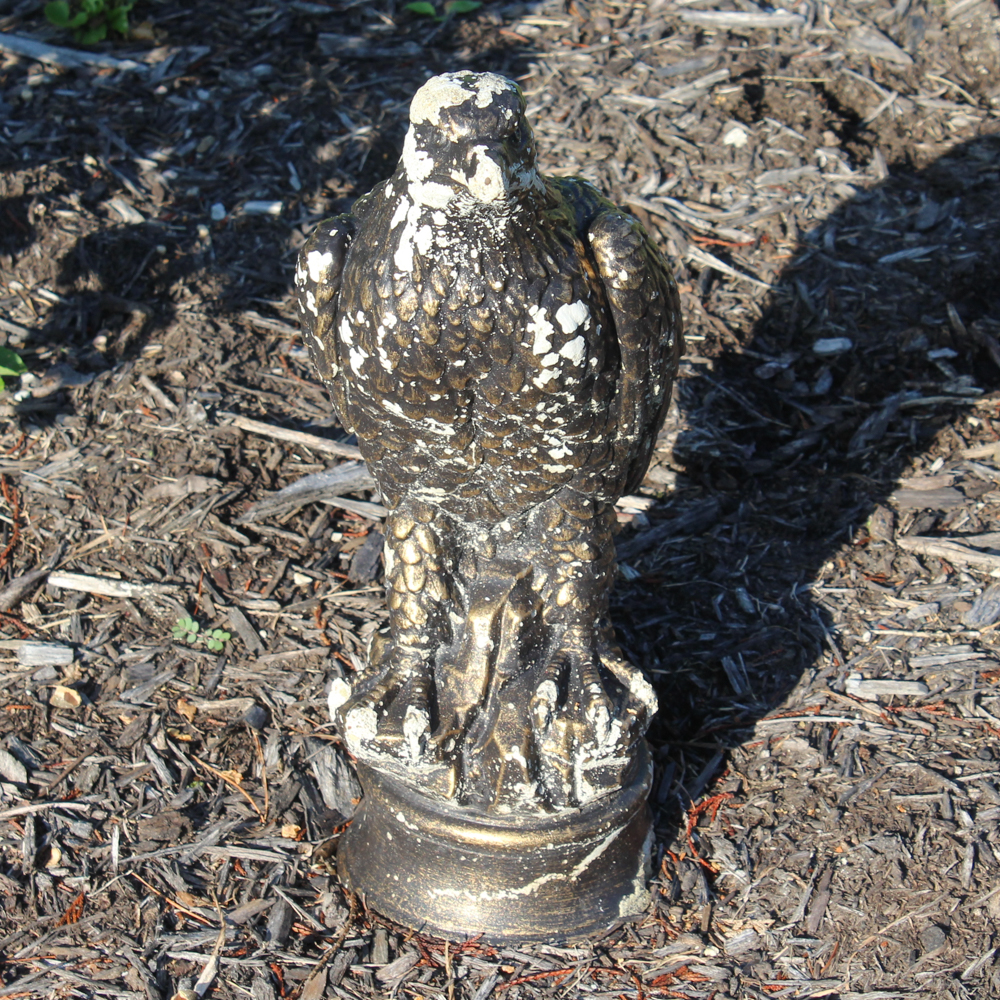 Stone Bird Yard Statues