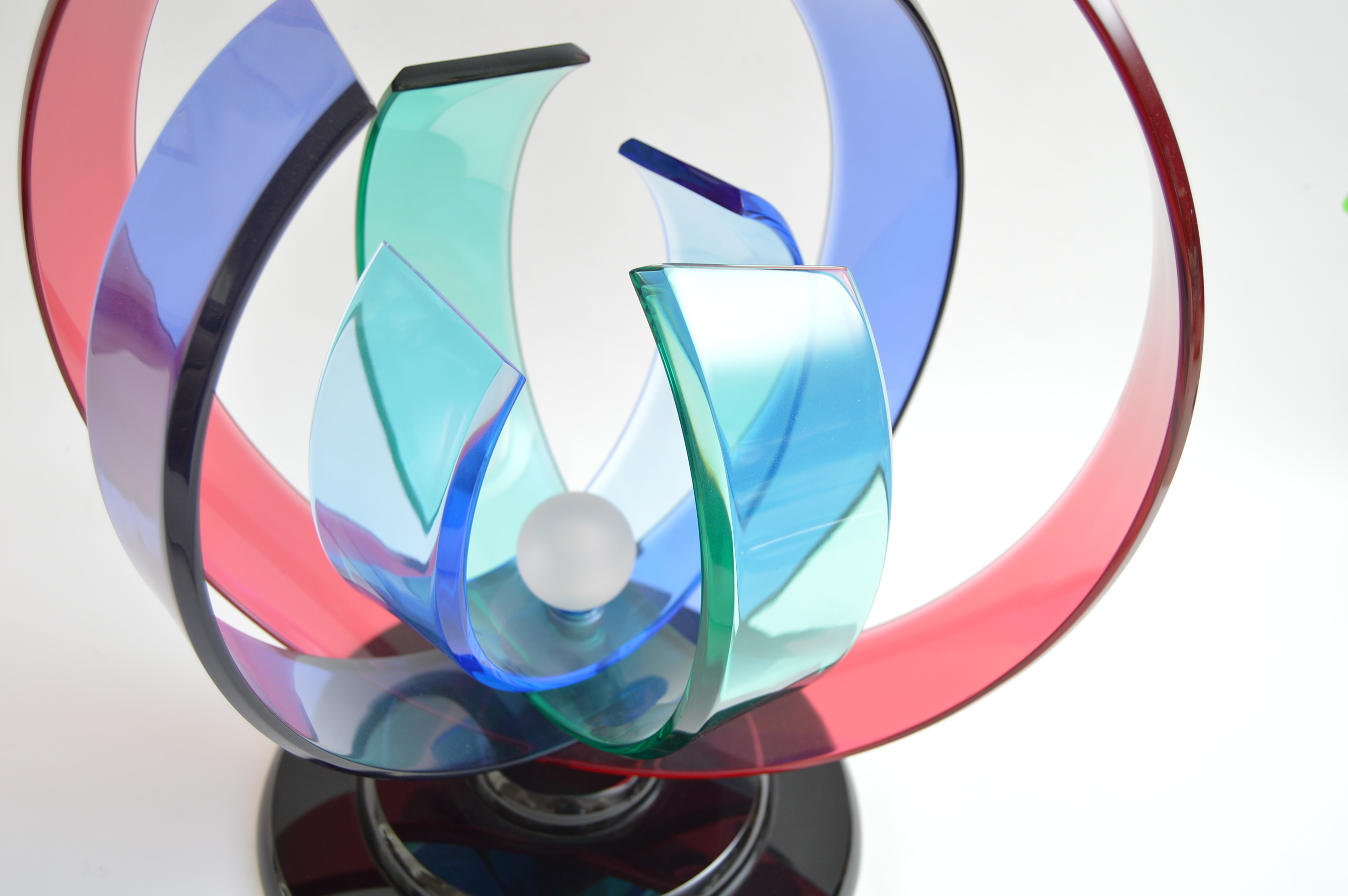 Shlomi Haziza Acrylic Art Sculpture