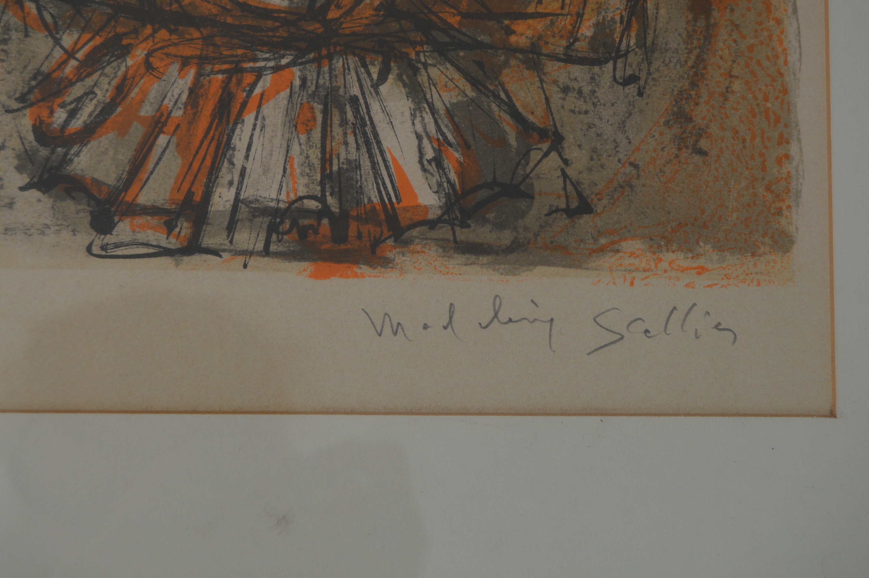 Madeleine Scellier Lithograph "Danielle"